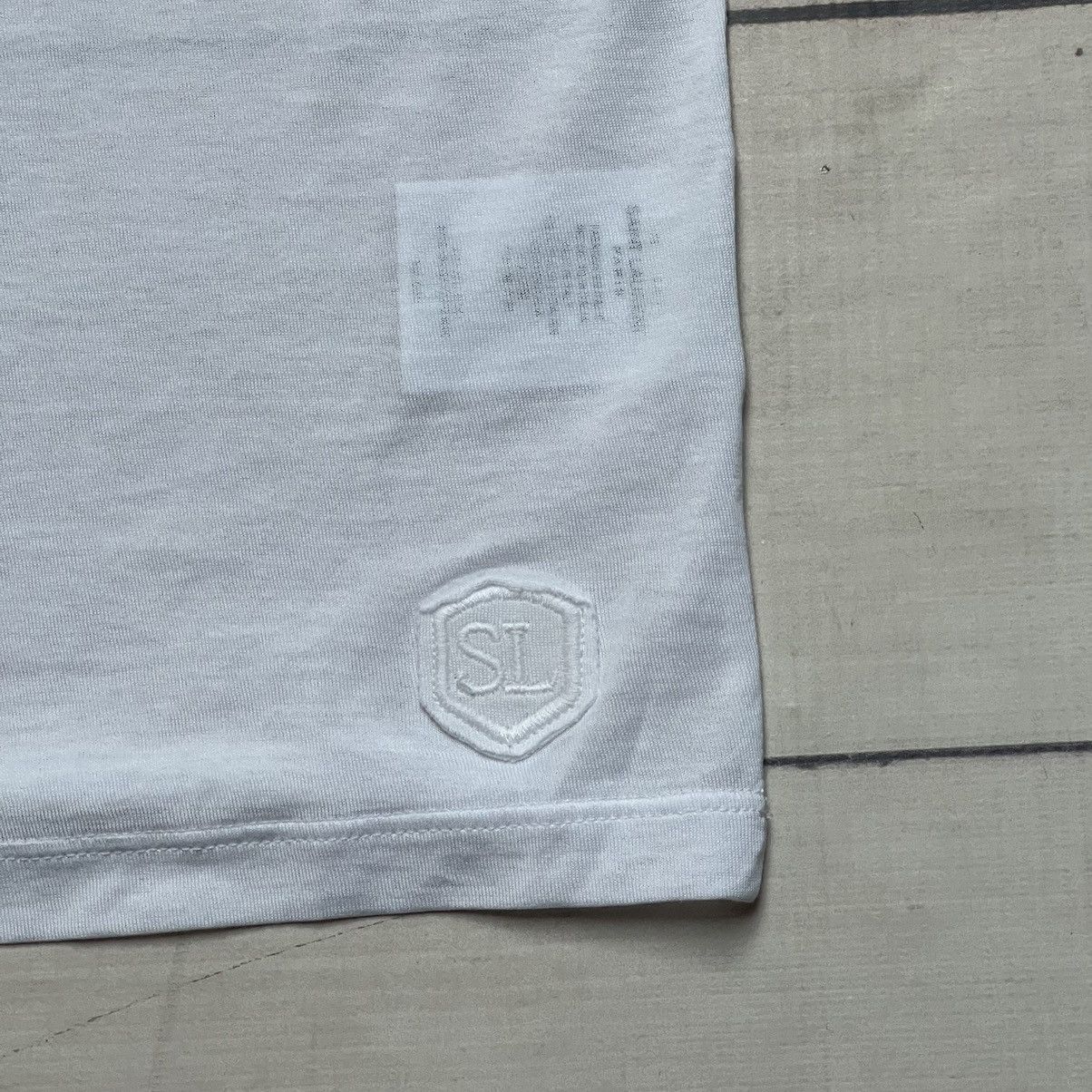 Saint Laurent Paris Saint Laurent Paris SL Logo Tee Tshirt Size XS / US 0-2 / IT 36-38 - 2 Thumbnail