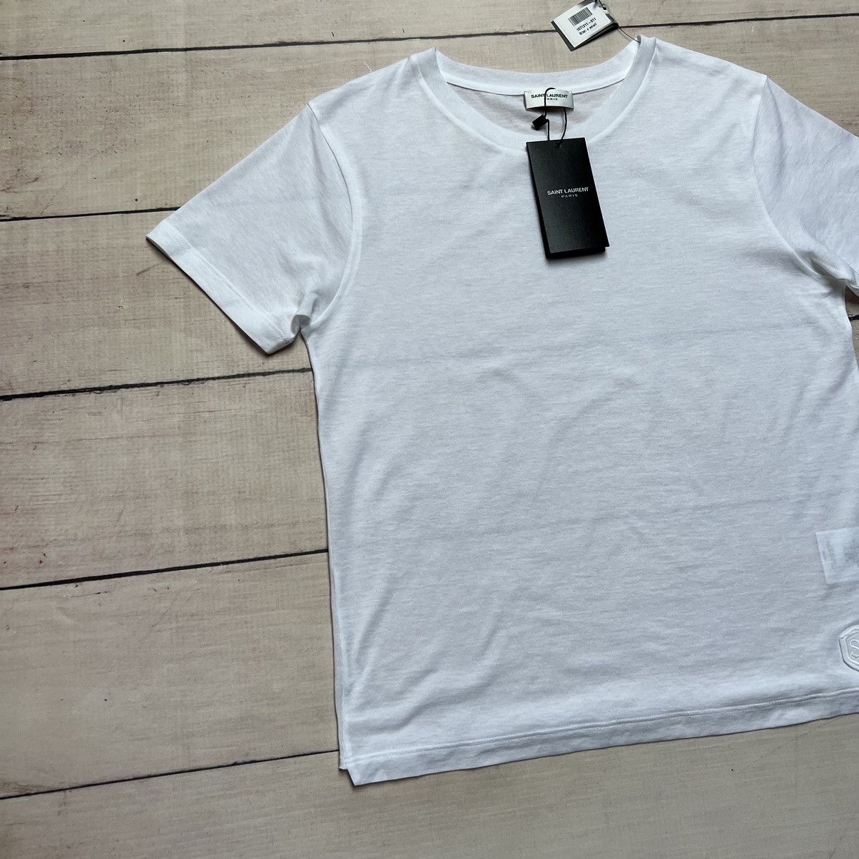 Saint Laurent Paris Saint Laurent Paris SL Logo Tee Tshirt Size XS / US 0-2 / IT 36-38 - 3 Thumbnail