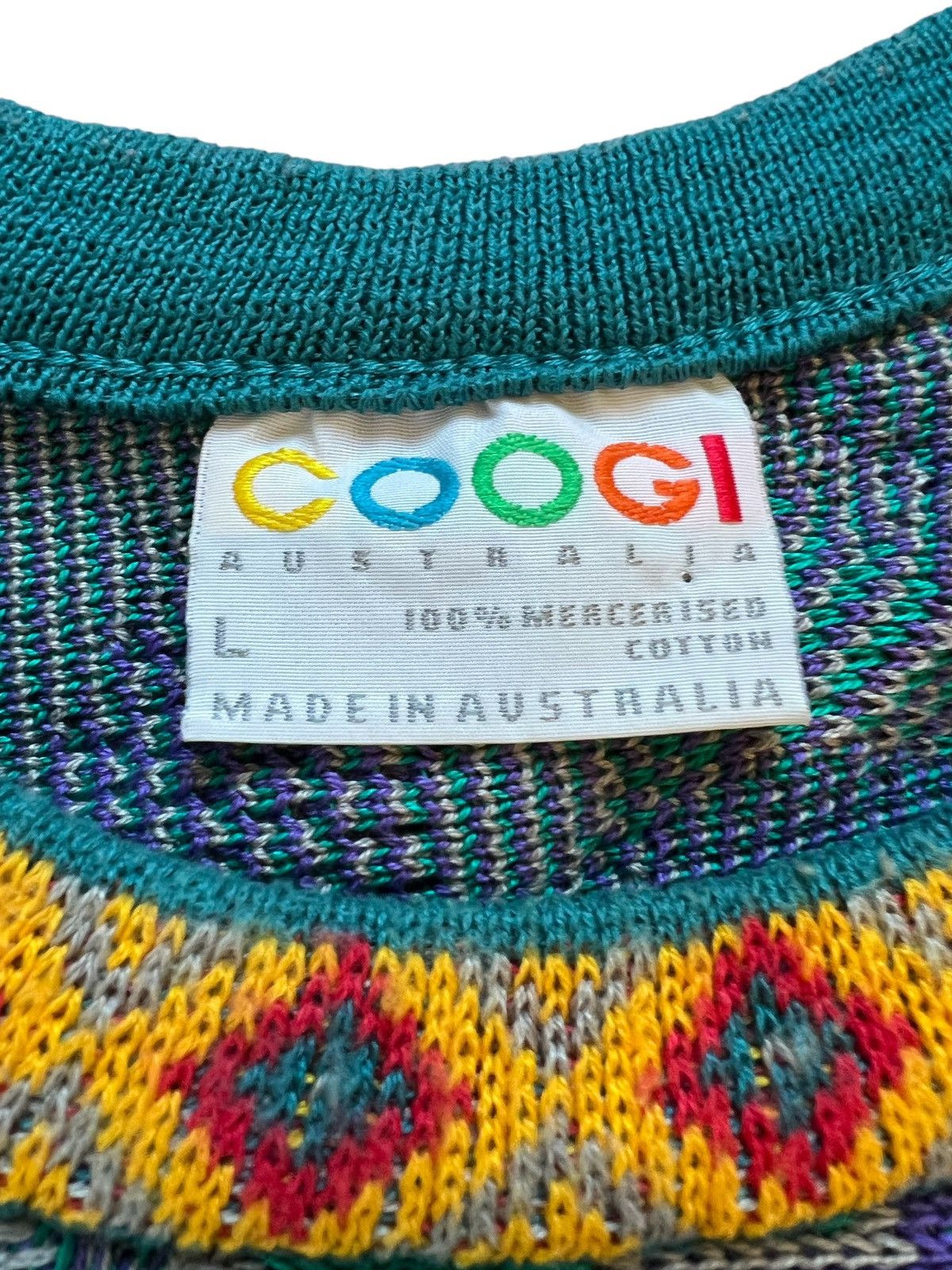 Coogi Vintage Coogi sweater Size US L / EU 52-54 / 3 - 3 Thumbnail