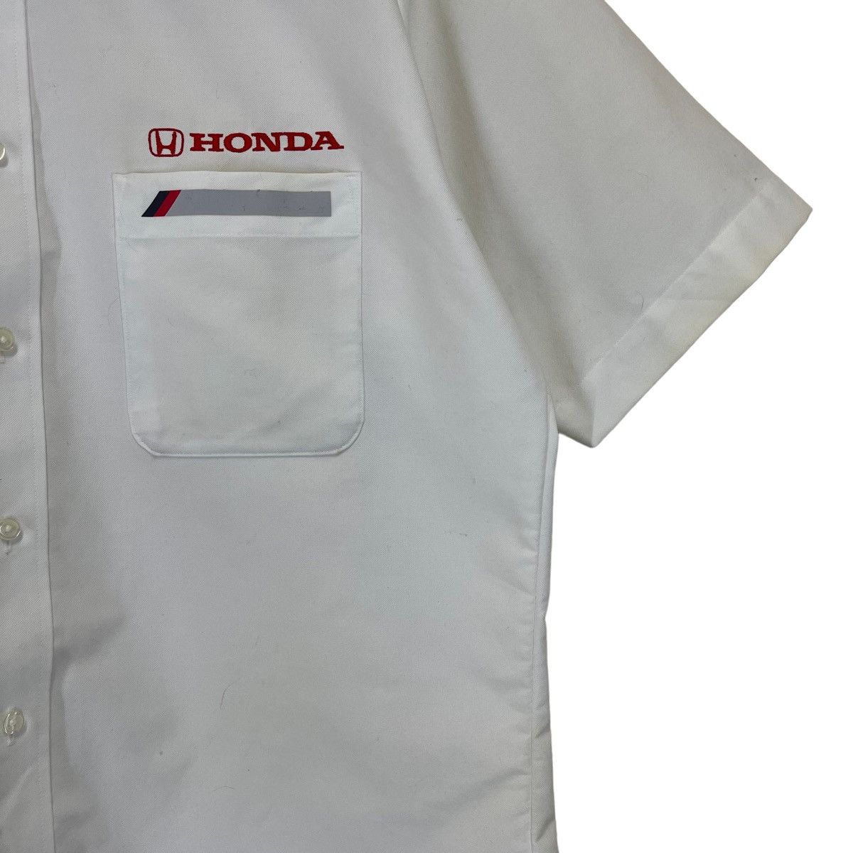 Honda Vintage 90s Honda Workwear Small Logo Shirt Size US M / EU 48-50 / 2 - 5 Thumbnail