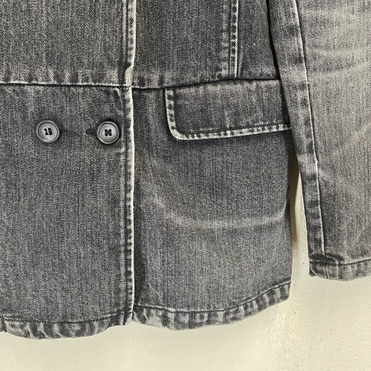 Japanese Brand Sead Rake Denim Jacket Size US S / EU 44-46 / 1 - 6 Thumbnail