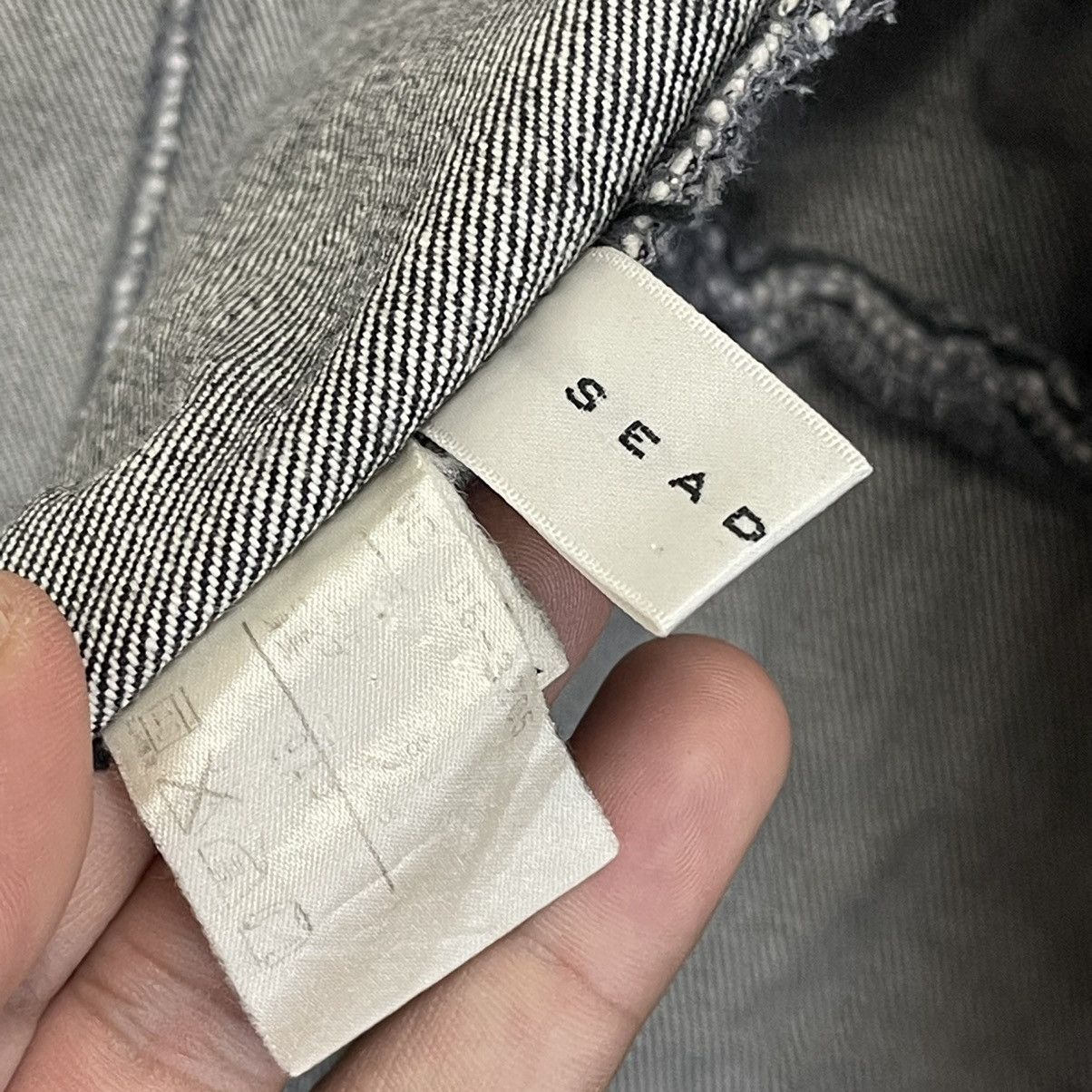 Japanese Brand Sead Rake Denim Jacket Size US S / EU 44-46 / 1 - 10 Thumbnail