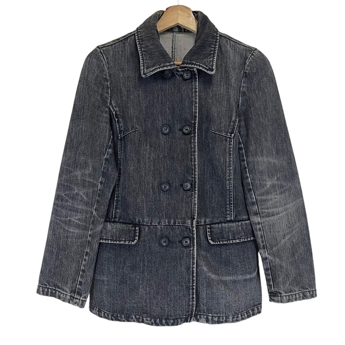 Japanese Brand Sead Rake Denim Jacket Size US S / EU 44-46 / 1 - 1 Thumbnail