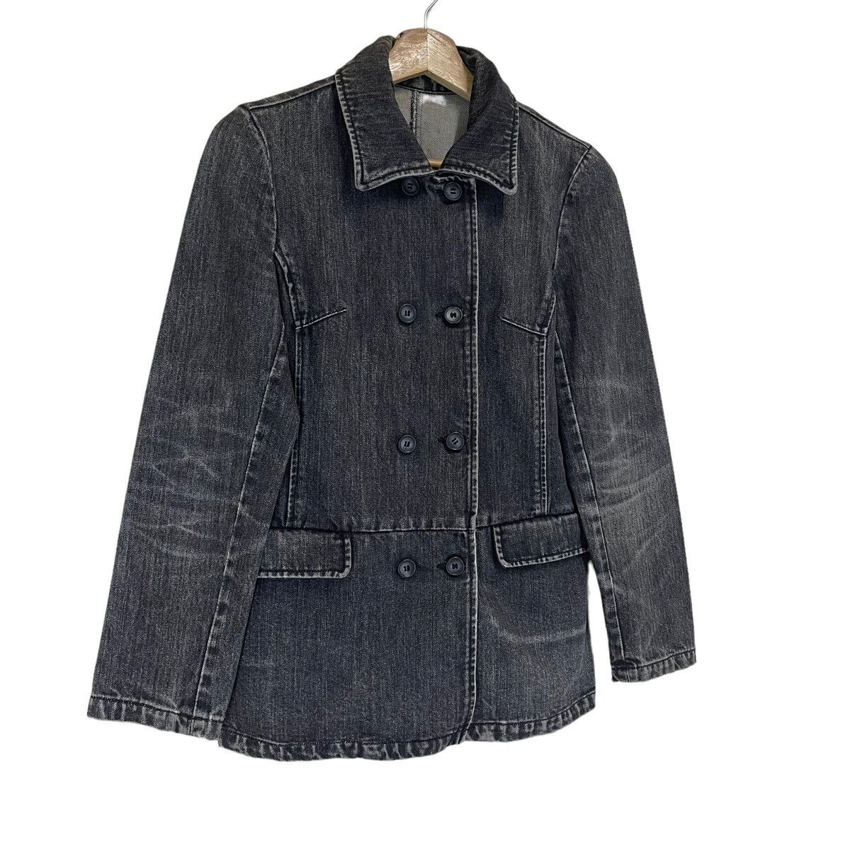 Japanese Brand Sead Rake Denim Jacket Size US S / EU 44-46 / 1 - 2 Thumbnail