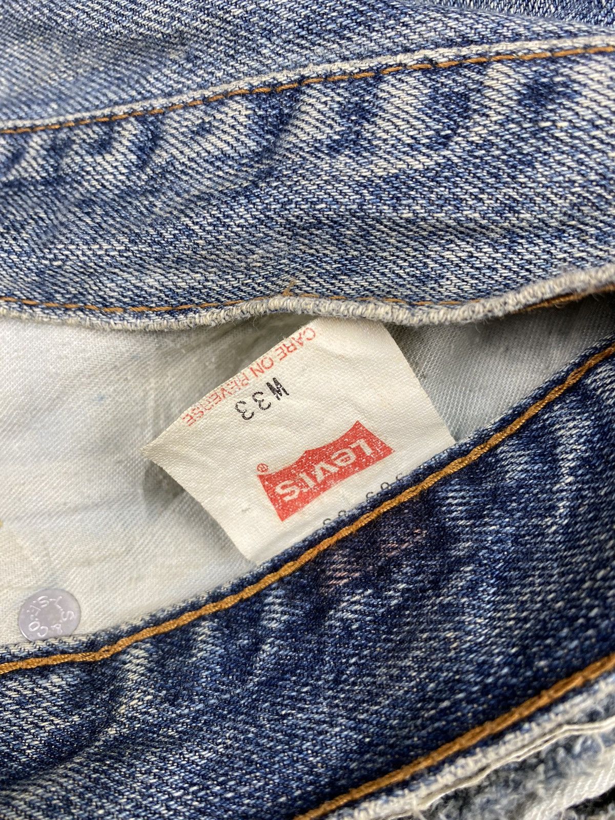 Levi's × Vintage Vintage Levis 503 Custom Distressed Size US 33 - 8 Thumbnail