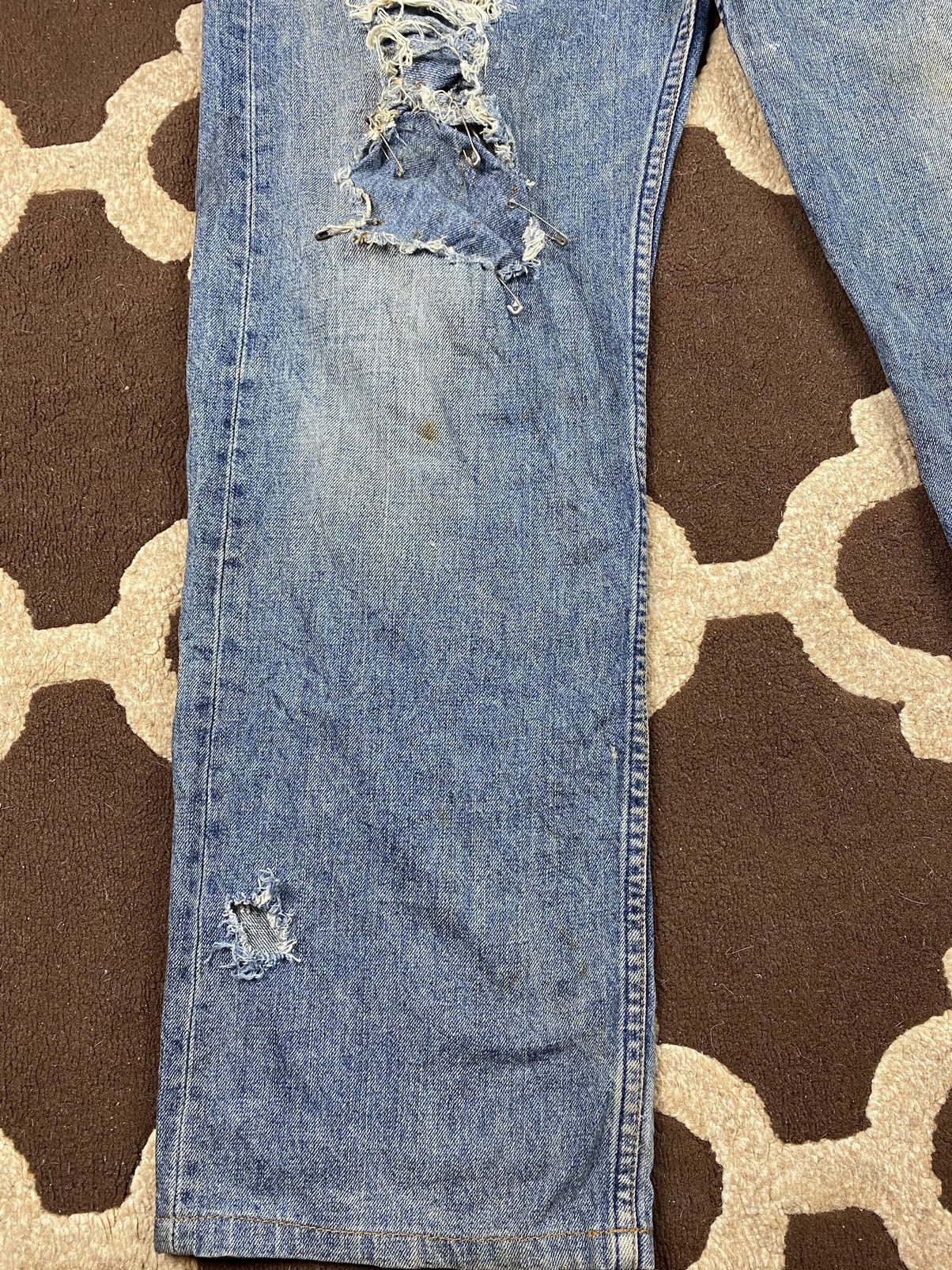 Levi's × Vintage Vintage Levis 503 Custom Distressed Size US 33 - 12 Thumbnail