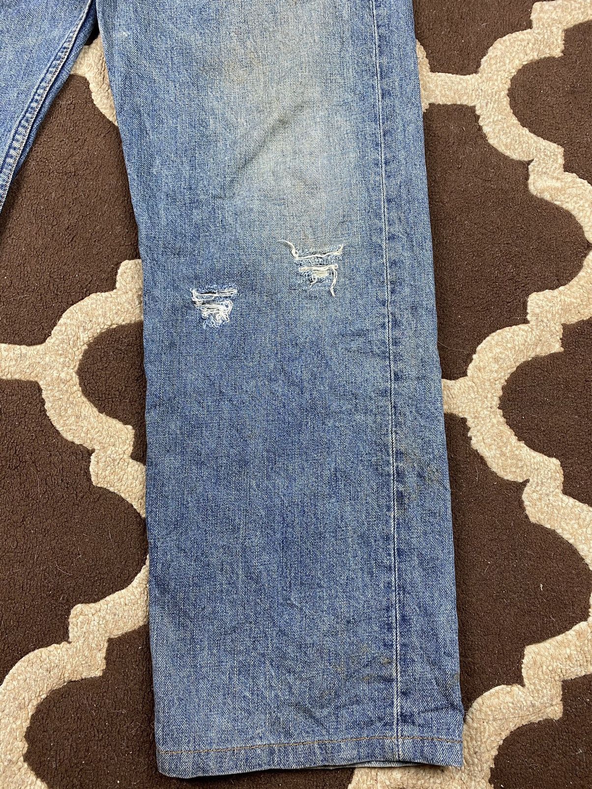 Levi's × Vintage Vintage Levis 503 Custom Distressed Size US 33 - 11 Thumbnail