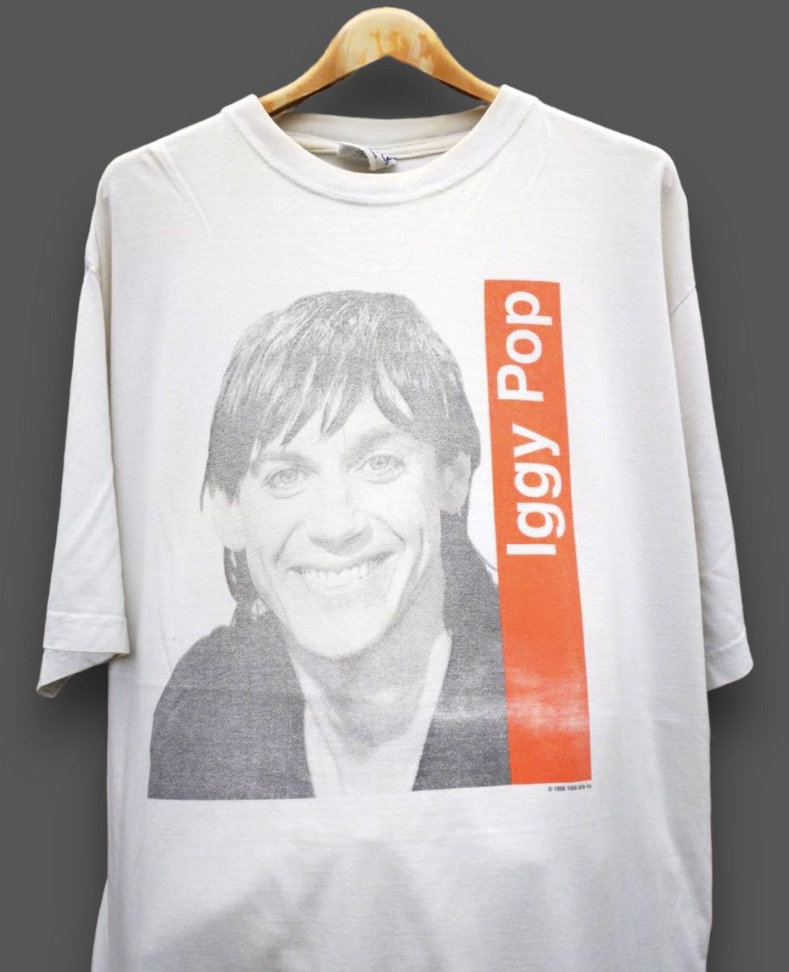 Band Tees × Vintage 1998’s Rare. Vintage Iggy Pop Punk Tour Europe T-shirt Size US XL / EU 56 / 4 - 1 Thumbnail