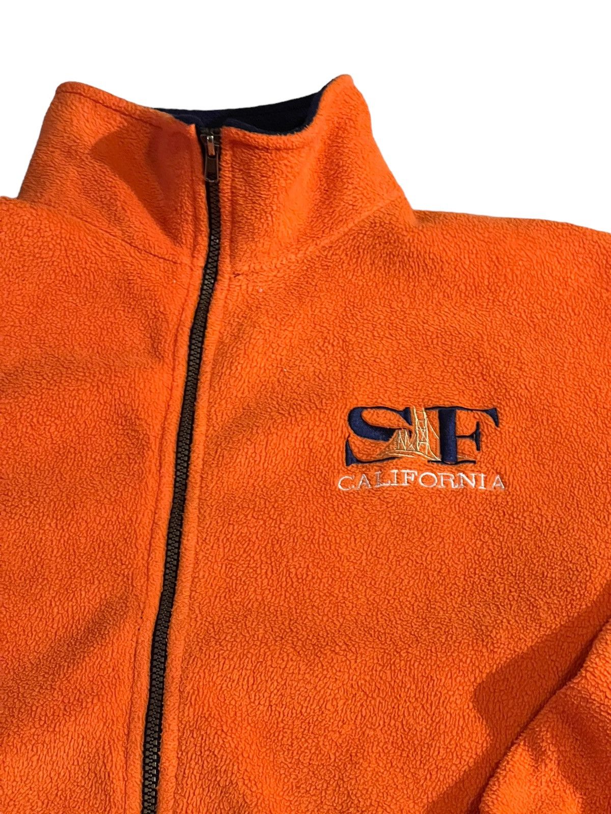 Vintage Vintage 90s San Francisco Souvenir Fleece Zip Up Sweater Size US S / EU 44-46 / 1 - 3 Thumbnail