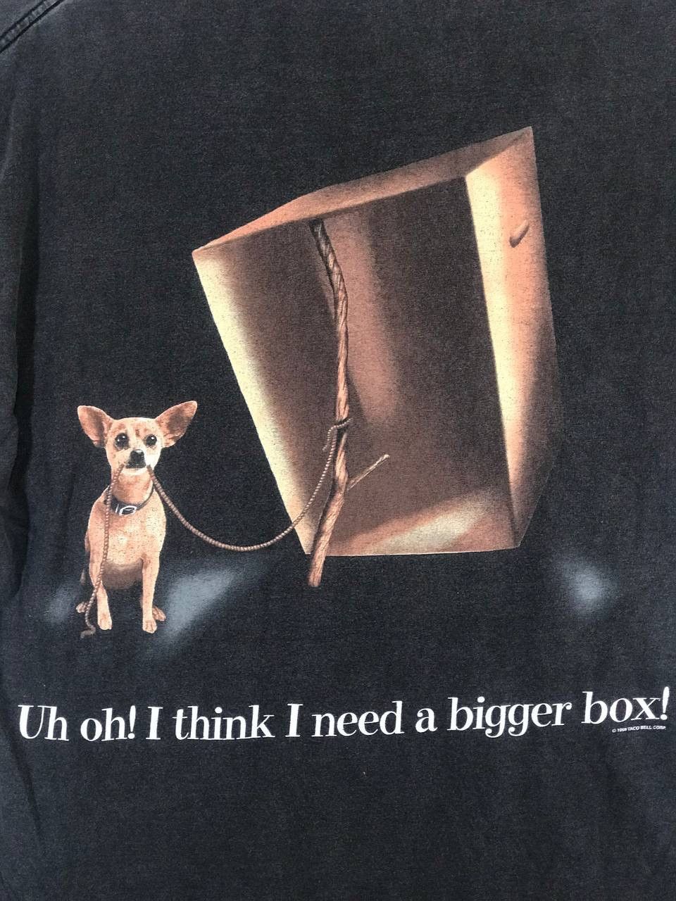 Vintage Vintage 1998 Taco Bell commercial here lizard lizard lizard Size US XL / EU 56 / 4 - 7 Thumbnail