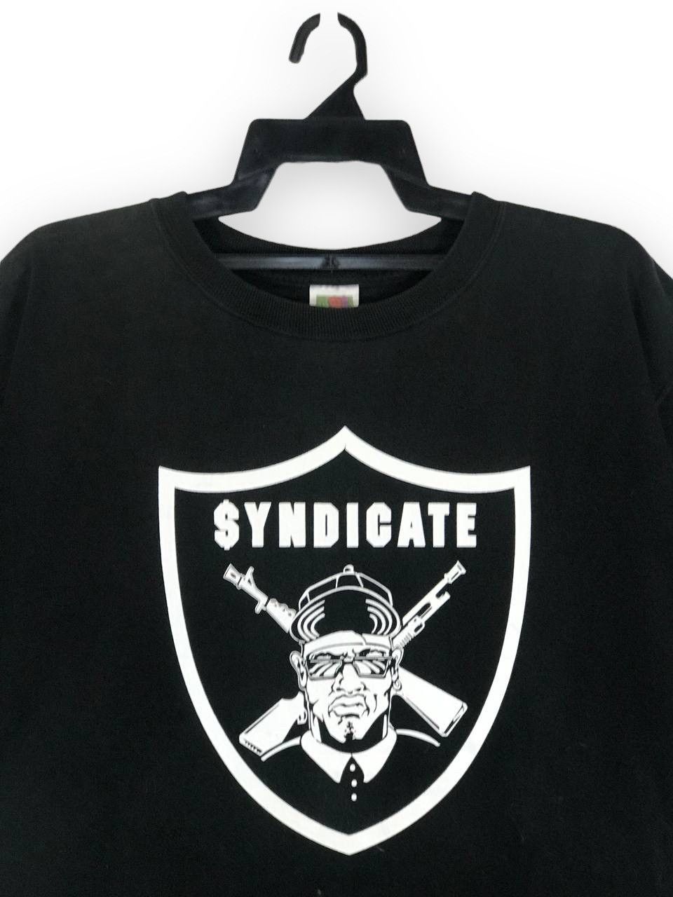 Rap Tees × Vintage Vintage rare Rhyme Syndicate Ice T Raiders Size US XL / EU 56 / 4 - 2 Thumbnail
