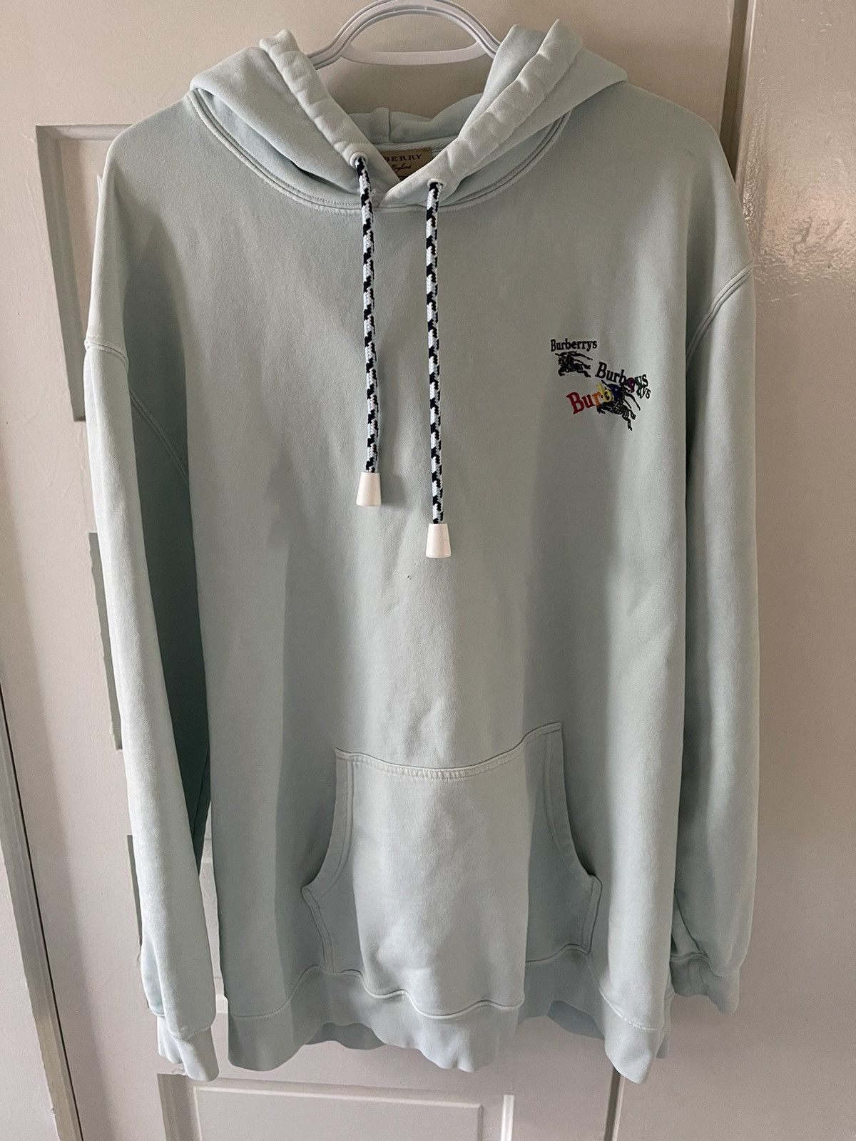 Burberry Elison Logo Burberry Hoodie Size US XL / EU 56 / 4 - 1 Thumbnail