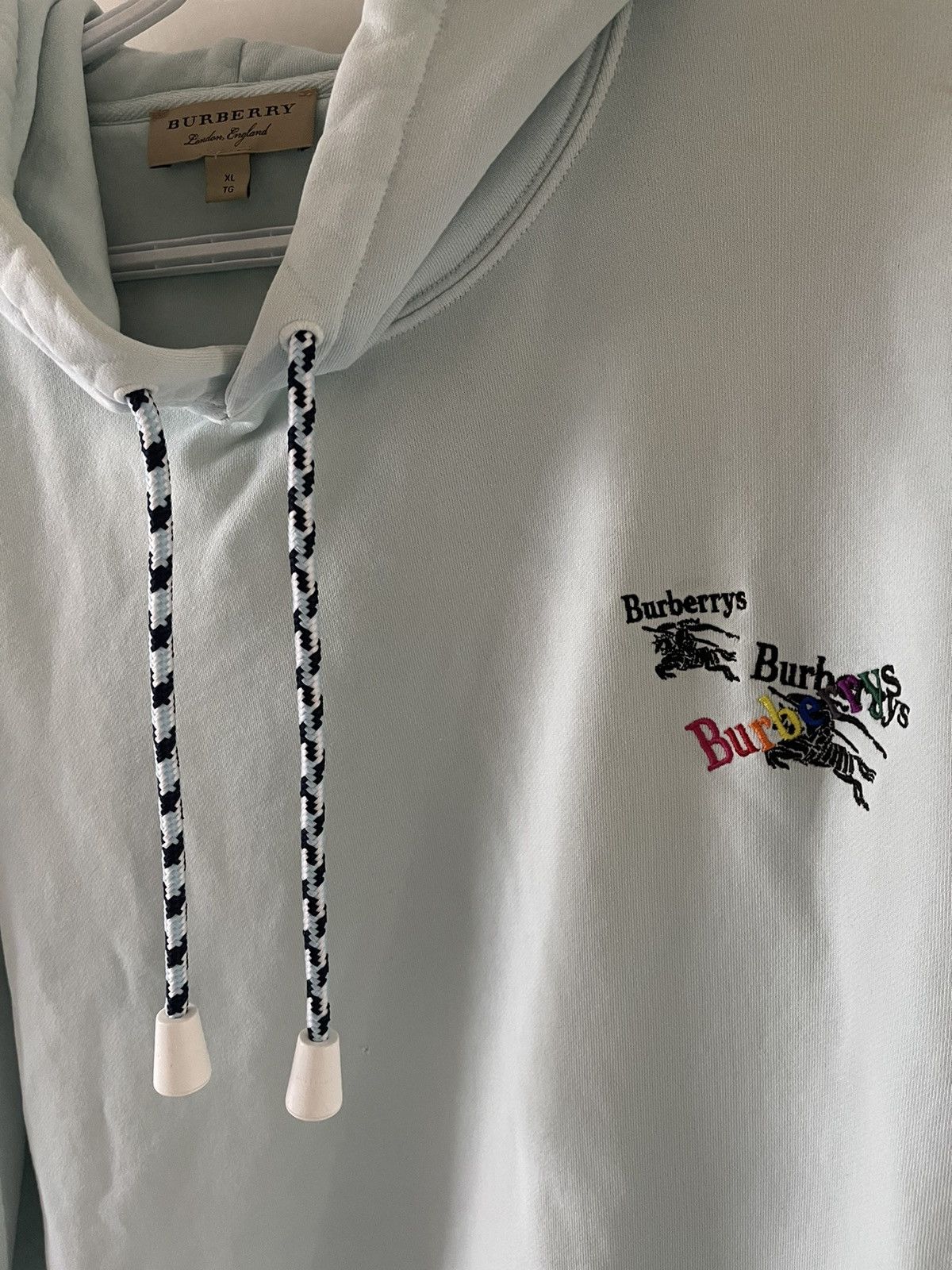 Burberry Elison Logo Burberry Hoodie Size US XL / EU 56 / 4 - 3 Thumbnail