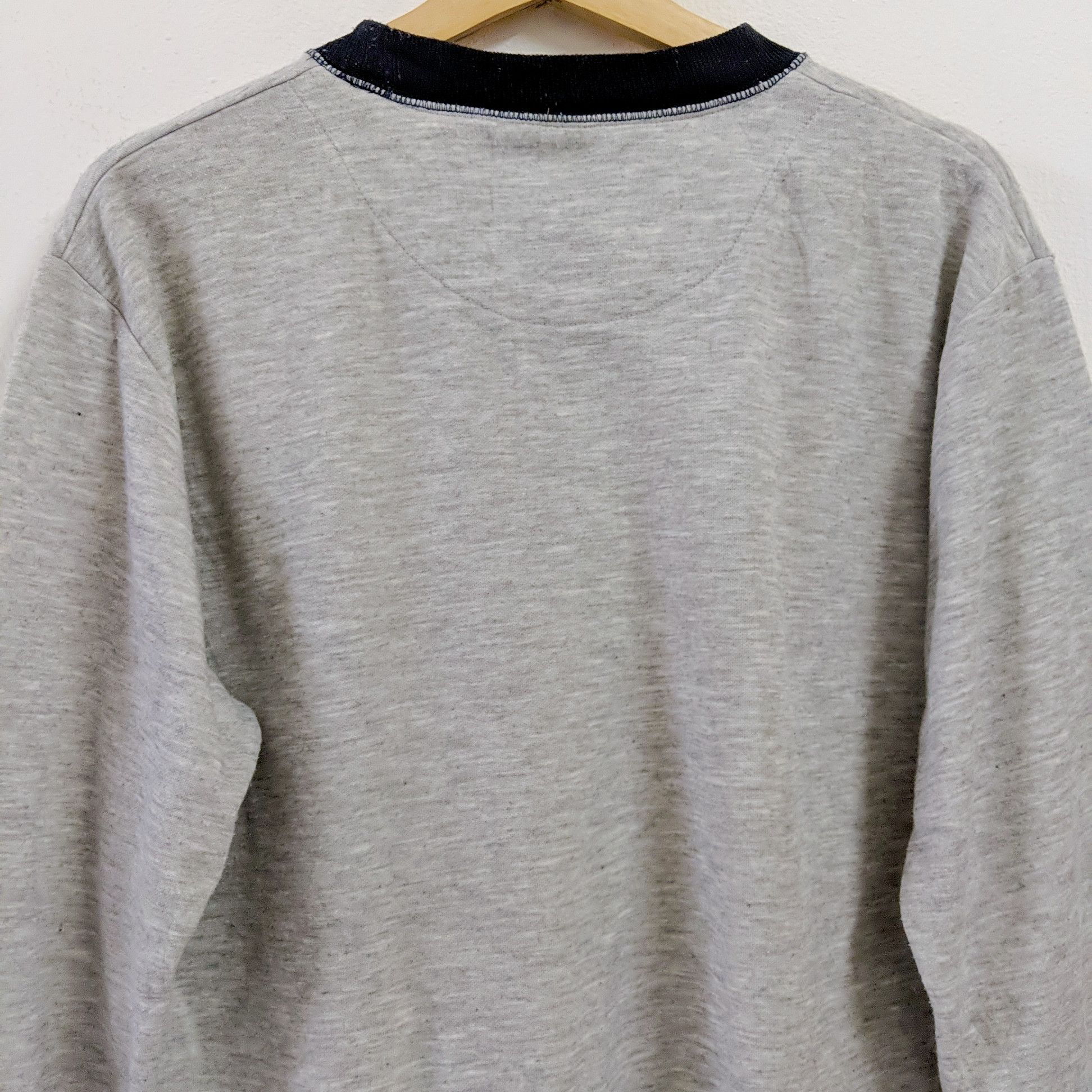 Hiroko Koshino Homme × Japanese Brand × Vintage Vintage HIROKO KOSHINO Japan Relaxing Sweatshirt Knitwear Size US L / EU 52-54 / 3 - 7 Thumbnail