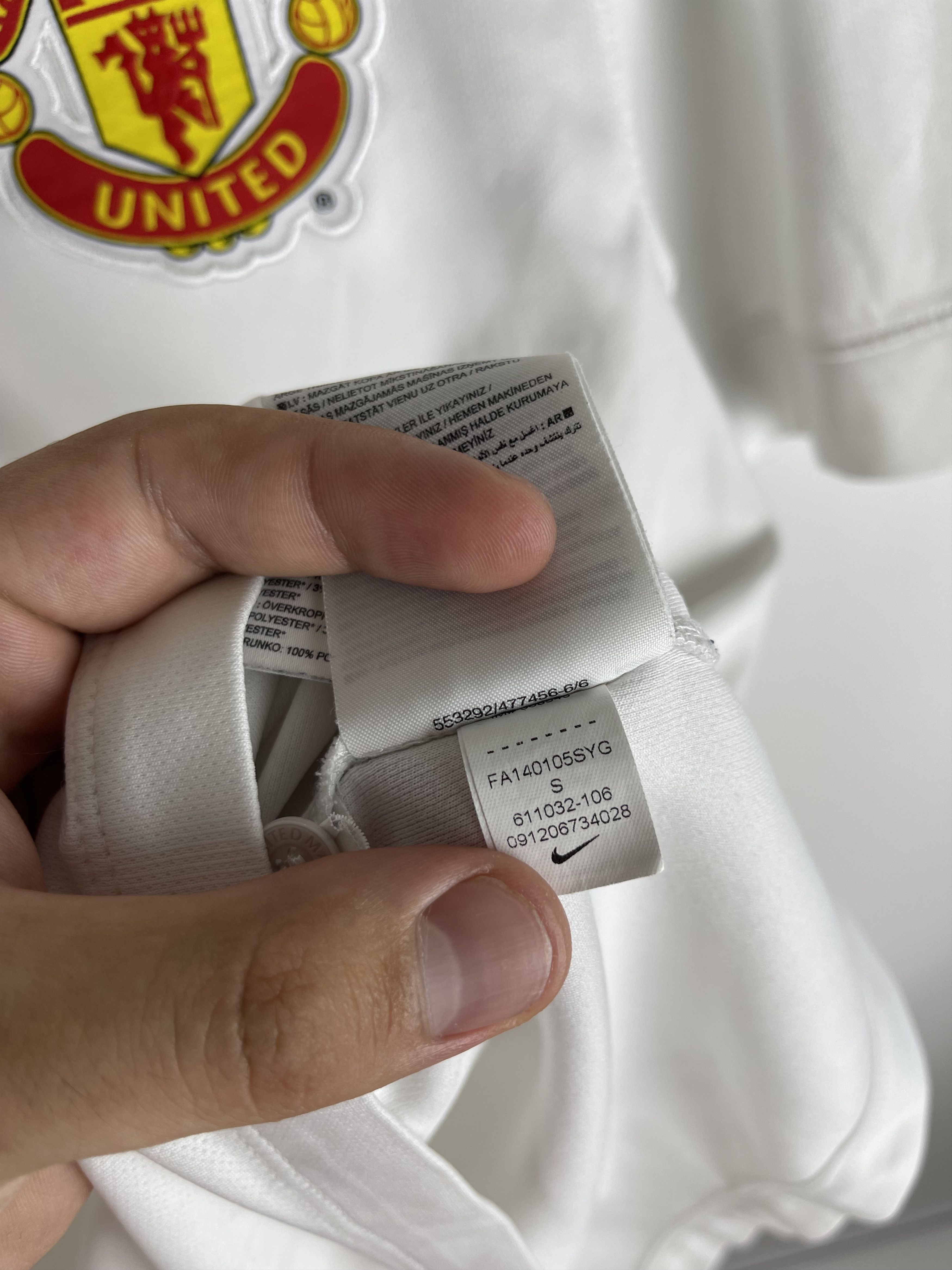 Nike Nike Manchester United 2014 15 away soccer jersey football Size US S / EU 44-46 / 1 - 6 Thumbnail