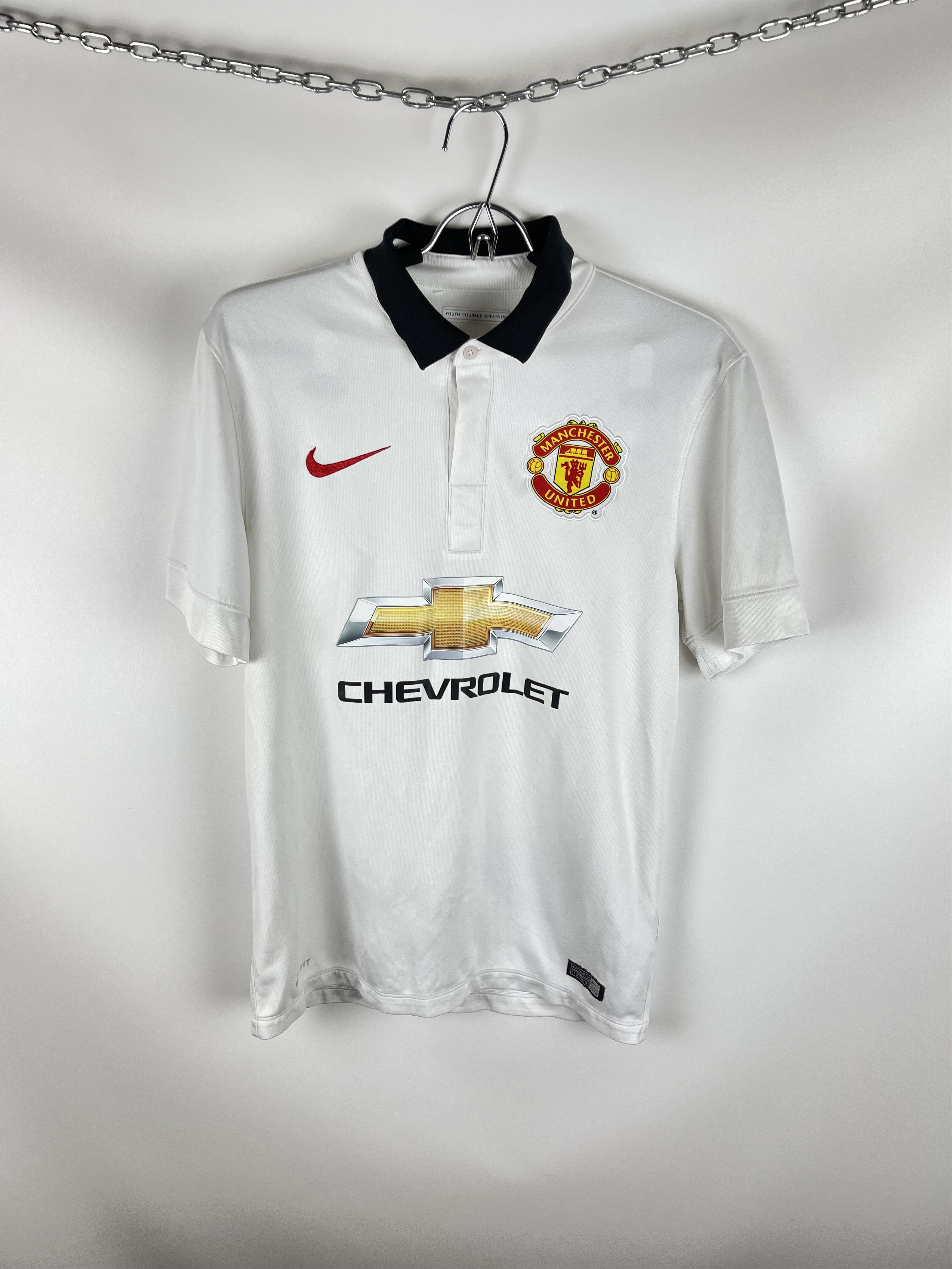 Nike Nike Manchester United 2014 15 away soccer jersey football Size US S / EU 44-46 / 1 - 1 Thumbnail