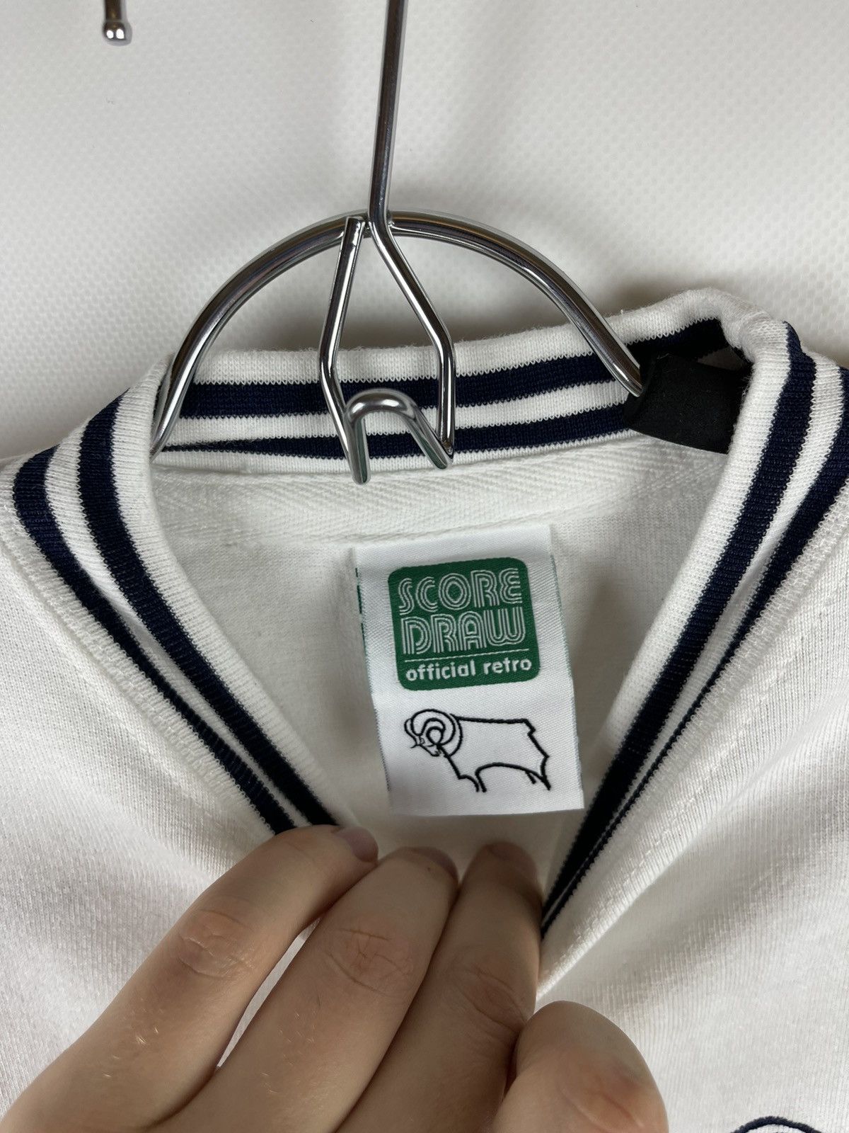 Other Score Draw Derby County vintage 60s 70s 80s soccer jersey Size US S / EU 44-46 / 1 - 4 Thumbnail