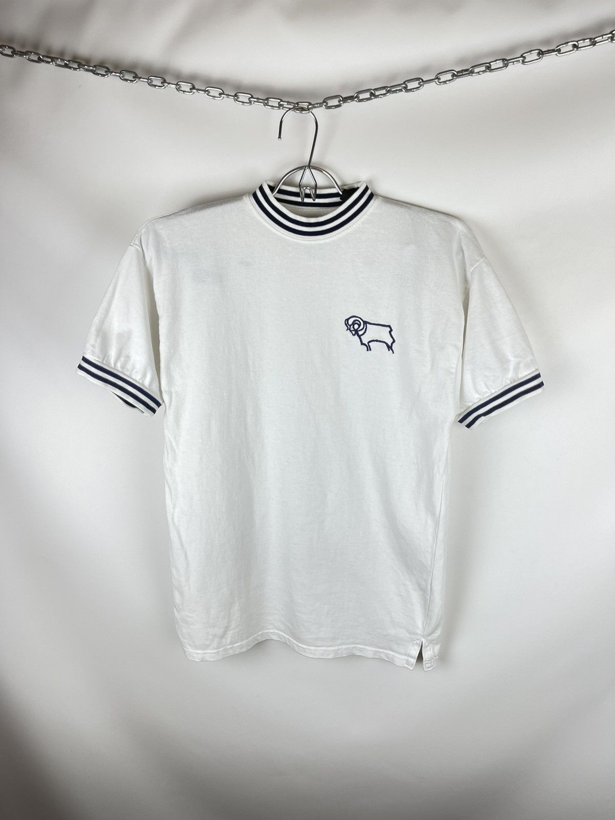 Other Score Draw Derby County vintage 60s 70s 80s soccer jersey Size US S / EU 44-46 / 1 - 1 Thumbnail