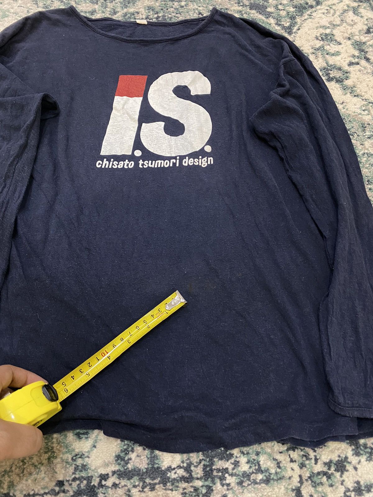 Issey Miyake 80s Issey Miyake X Tsumori Chisato I.S. Big Logo L/S Size US M / EU 48-50 / 2 - 4 Thumbnail