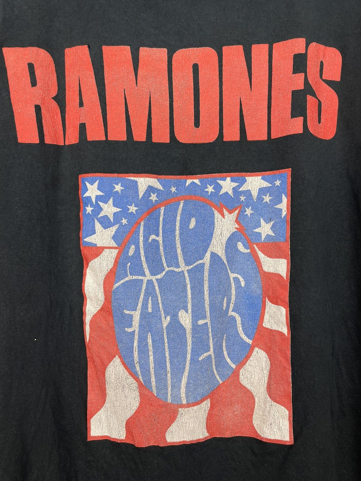 Band Tees Vintage 90s Ramones Acid Eaters Japan tour t shirt Size US L / EU 52-54 / 3 - 4 Thumbnail