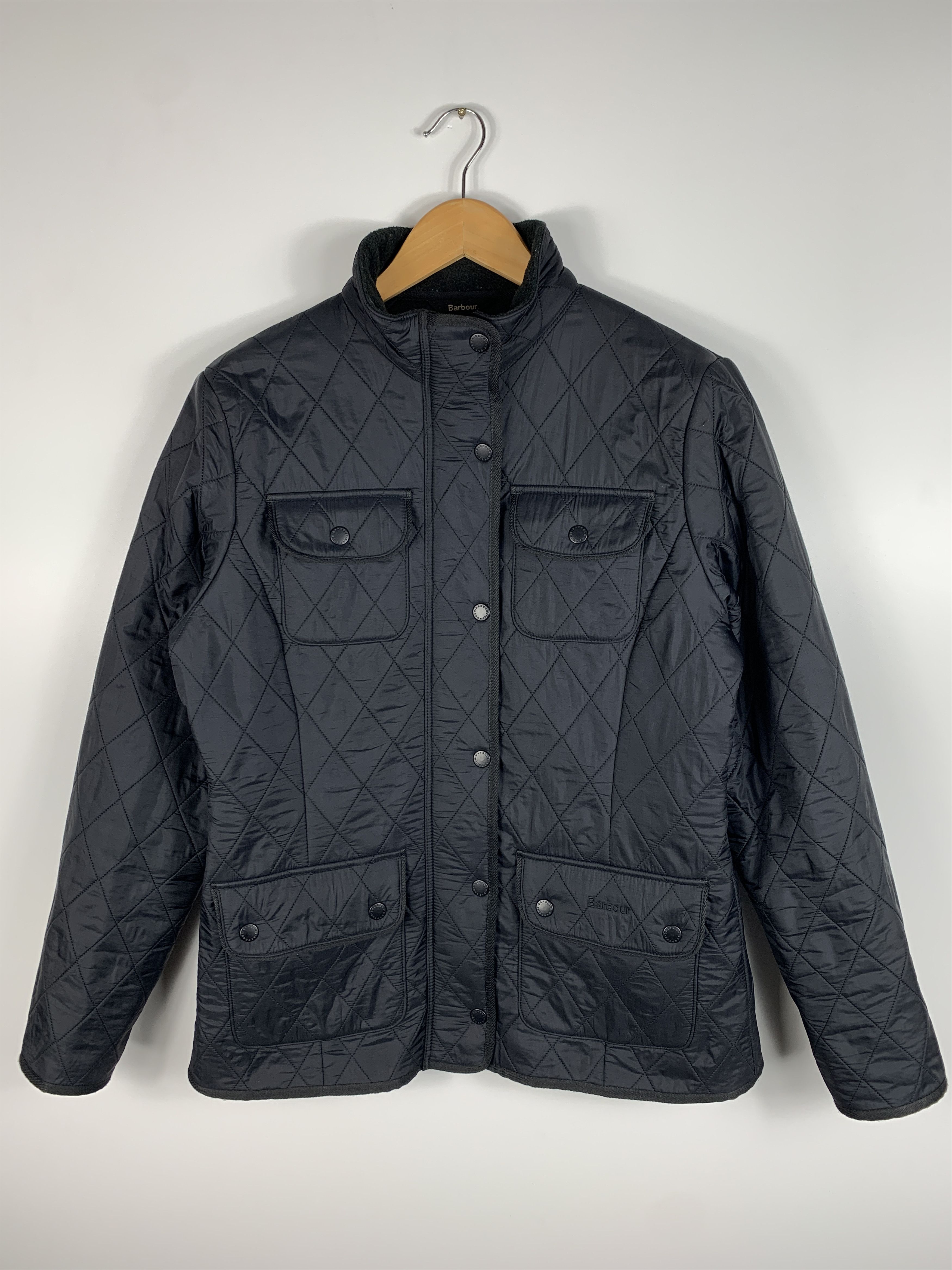 Barbour Utility Polarquilt Quilted Jacket Coat UK 12 / US 8