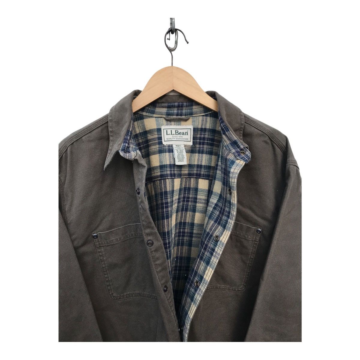 L.L. Bean LL Bean Big Size Cotton Light Jacket LL Bean Works Jacket Size US XL / EU 56 / 4 - 4 Thumbnail