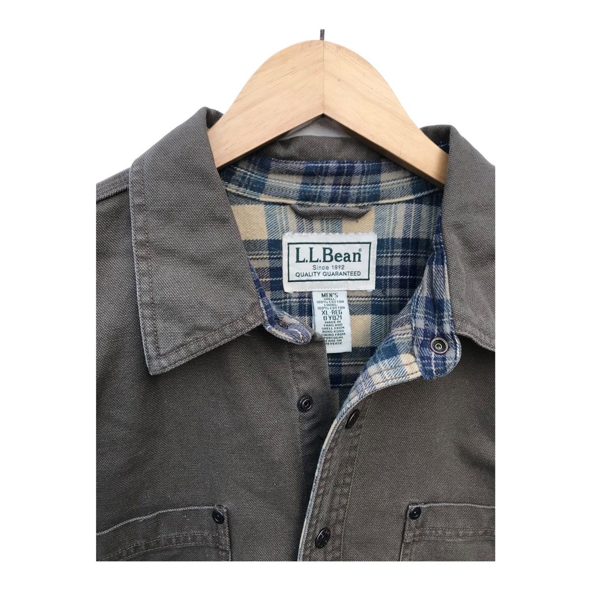 L.L. Bean LL Bean Big Size Cotton Light Jacket LL Bean Works Jacket Size US XL / EU 56 / 4 - 3 Thumbnail