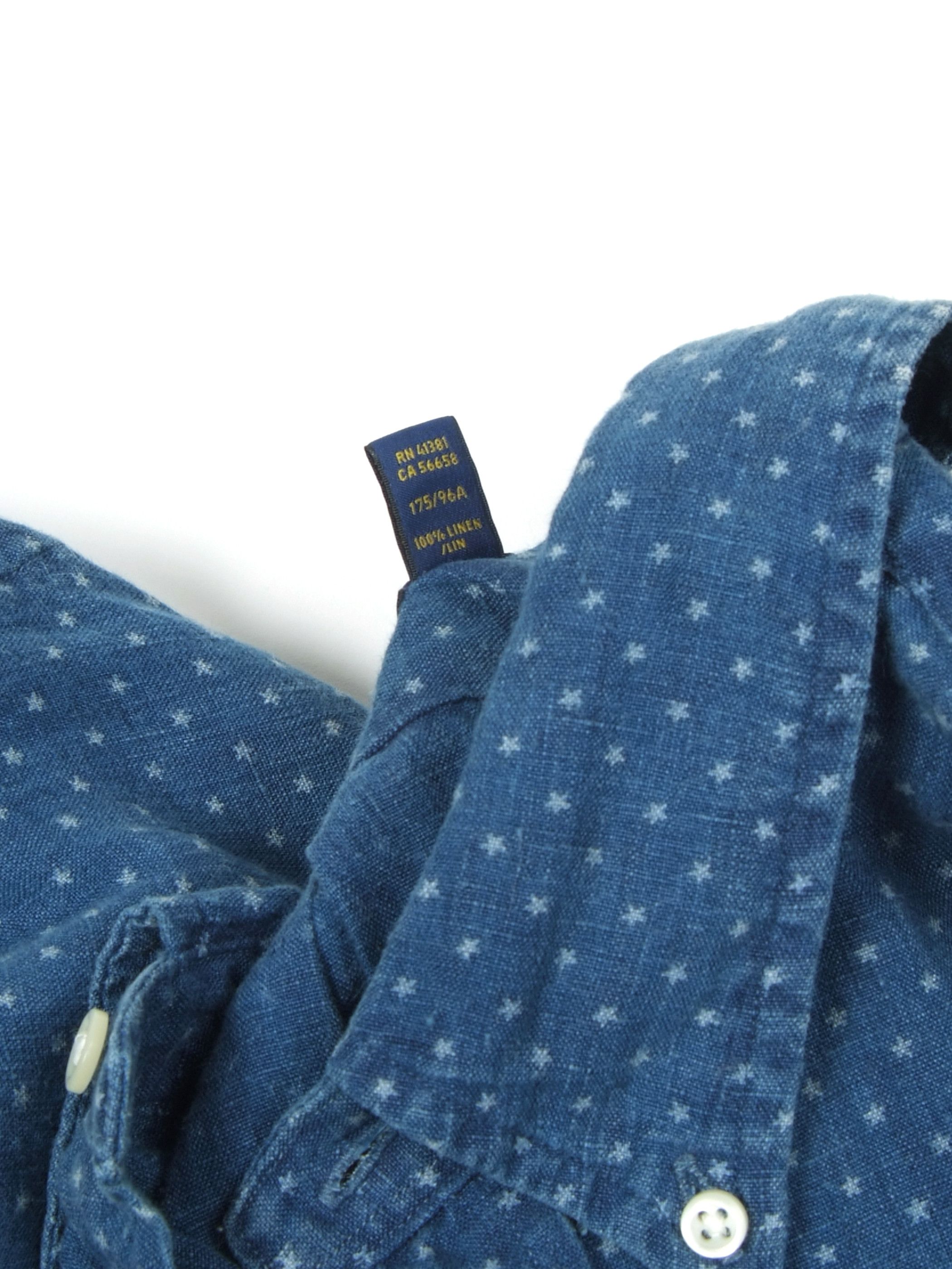 Polo Ralph Lauren Polo Ralph Lauren Linen Star Print Shirt (M) Size US M / EU 48-50 / 2 - 4 Thumbnail
