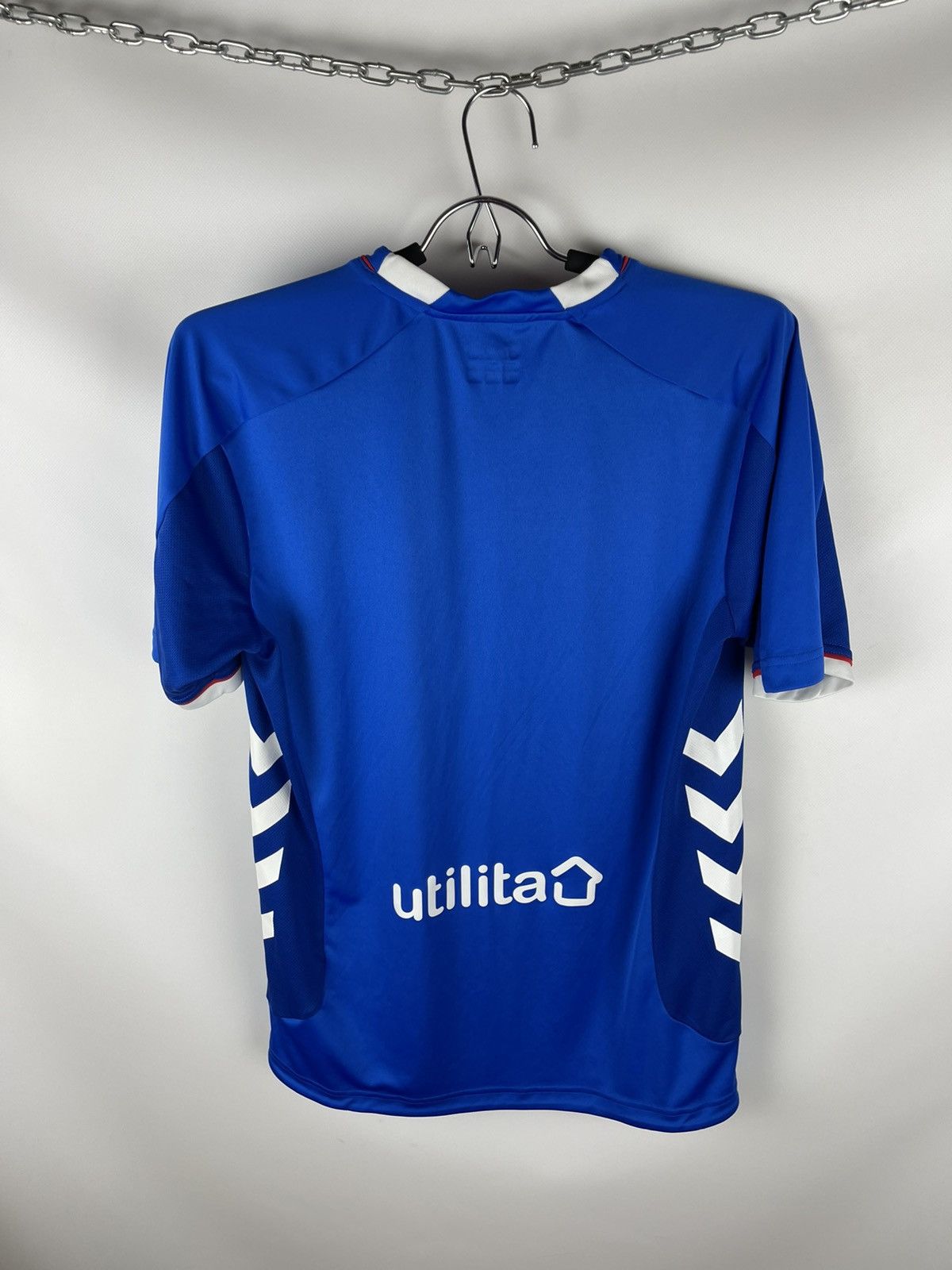 Hummel Hummel Rangers 2018 2019 home soccer jersey football shirt Size US S / EU 44-46 / 1 - 6 Thumbnail