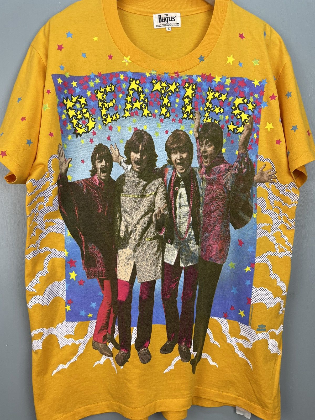 Band Tees Vintage 90s The Beatles Magical Mystery Tour t shirt Size US L / EU 52-54 / 3 - 3 Thumbnail