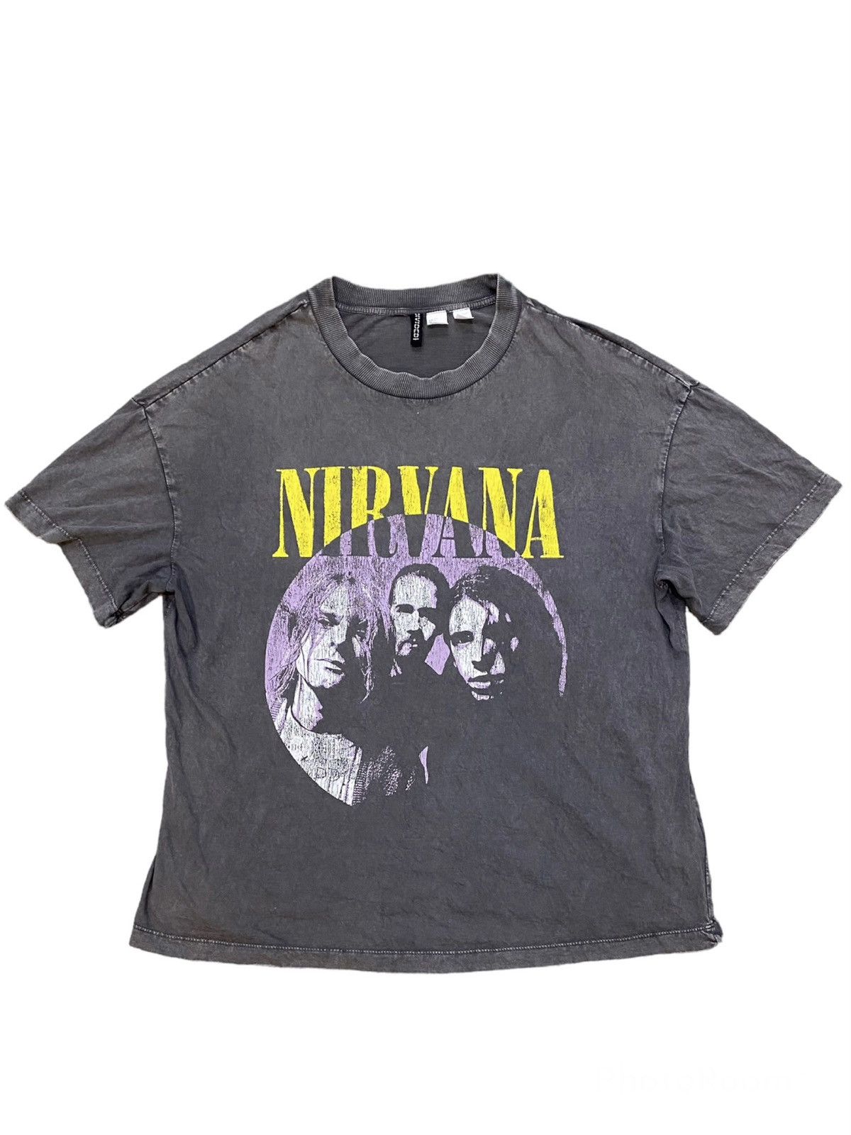 H&M x Nirvana Vintage Style Oversized T-Shirt