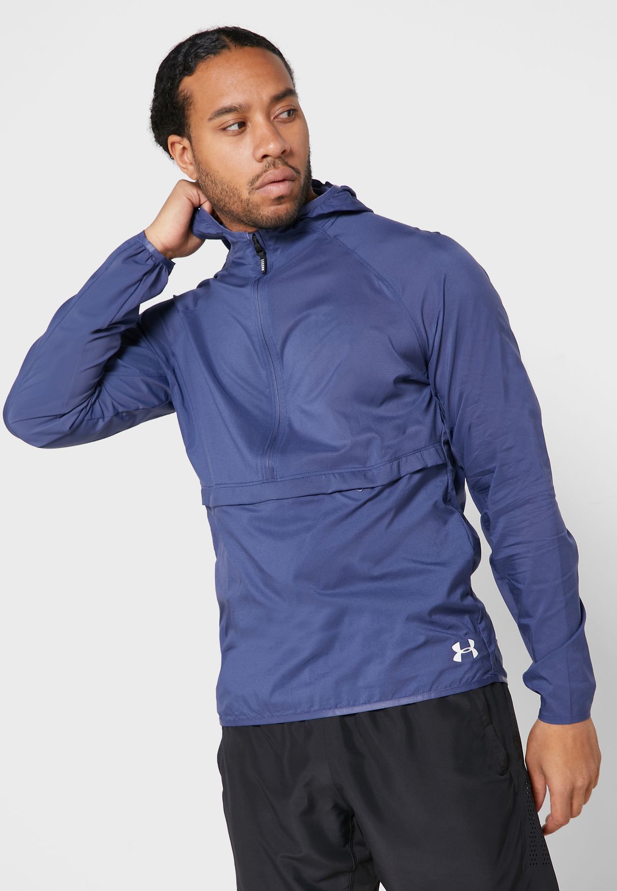 Under Armour Under Armour Running Qualifier Packable Hoodie Size US S / EU 44-46 / 1 - 1 Thumbnail