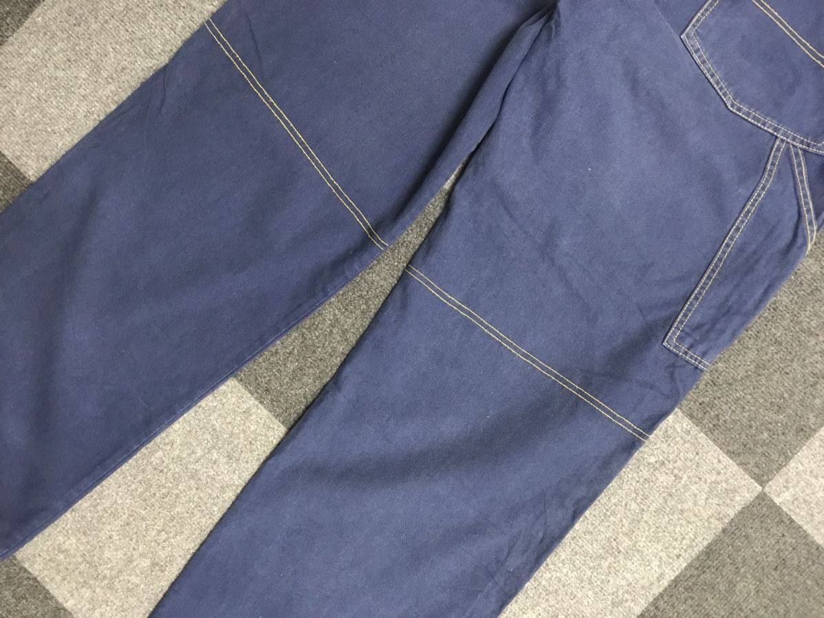 Japanese Brand × Vintage 💥BAGGY💥ROUGH&TOUGH Japan Duck Canvas Baggy Carpenter Pant Size US 29 - 13 Thumbnail