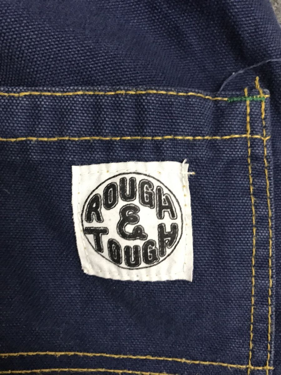 Japanese Brand × Vintage 💥BAGGY💥ROUGH&TOUGH Japan Duck Canvas Baggy Carpenter Pant Size US 29 - 15 Thumbnail