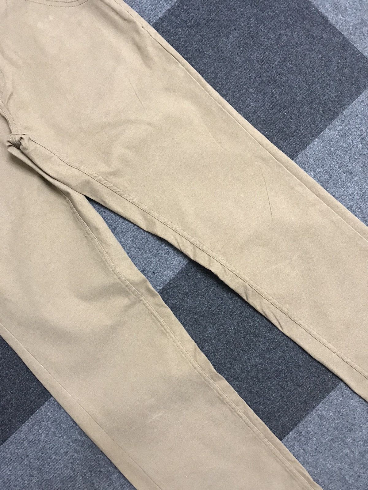 Japanese Brand ROOT THREE Japan Skinny Buckle Back Pant Size US 34 / EU 50 - 3 Thumbnail