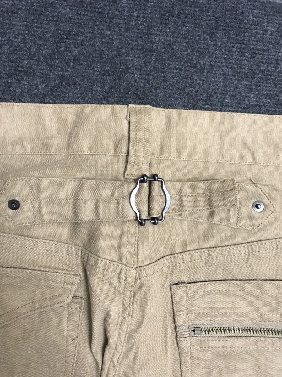 Japanese Brand ROOT THREE Japan Skinny Buckle Back Pant Size US 34 / EU 50 - 11 Thumbnail