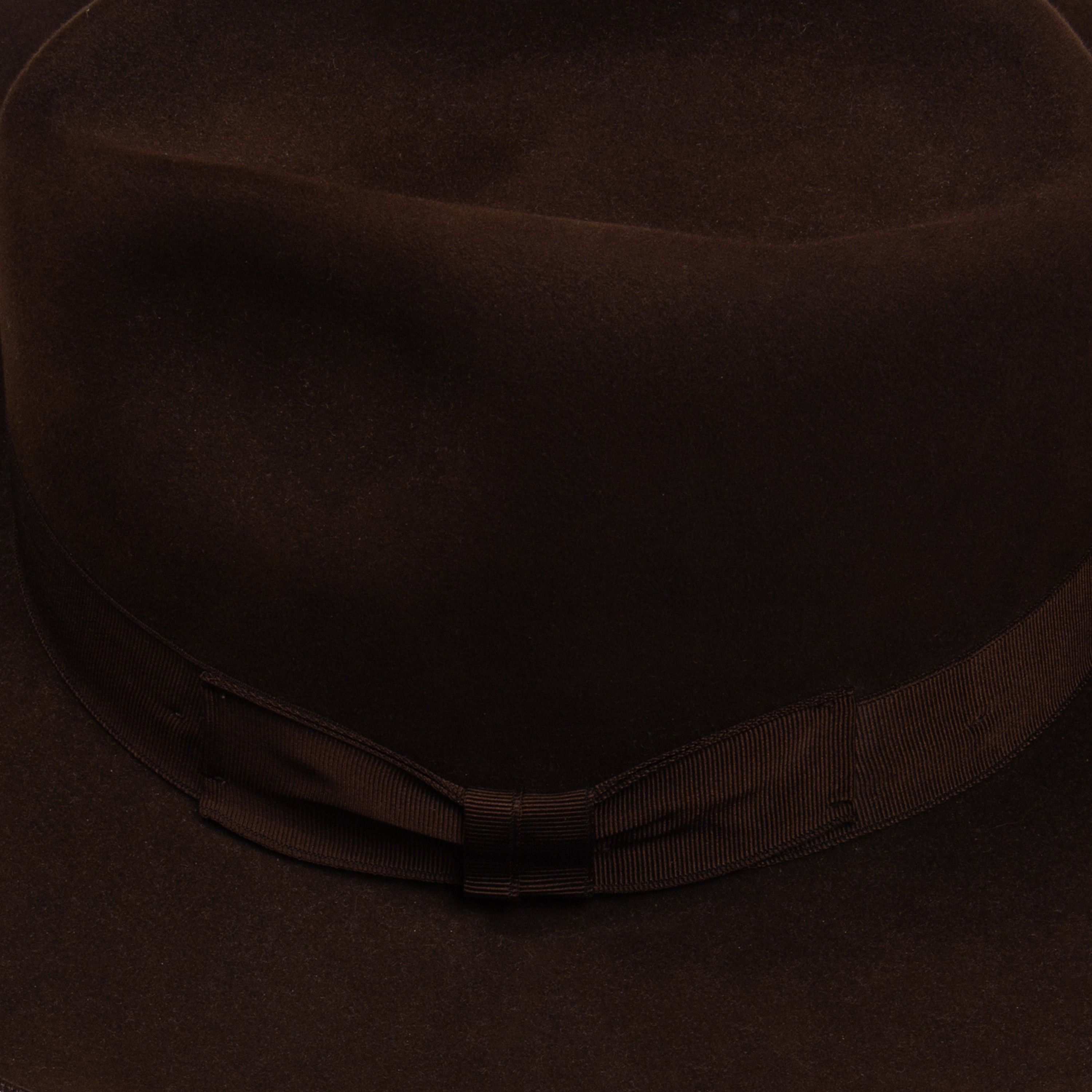 Saint Laurent Paris SAINT LAURENT SS14 BROWN HAT Size ONE SIZE - 7 Thumbnail