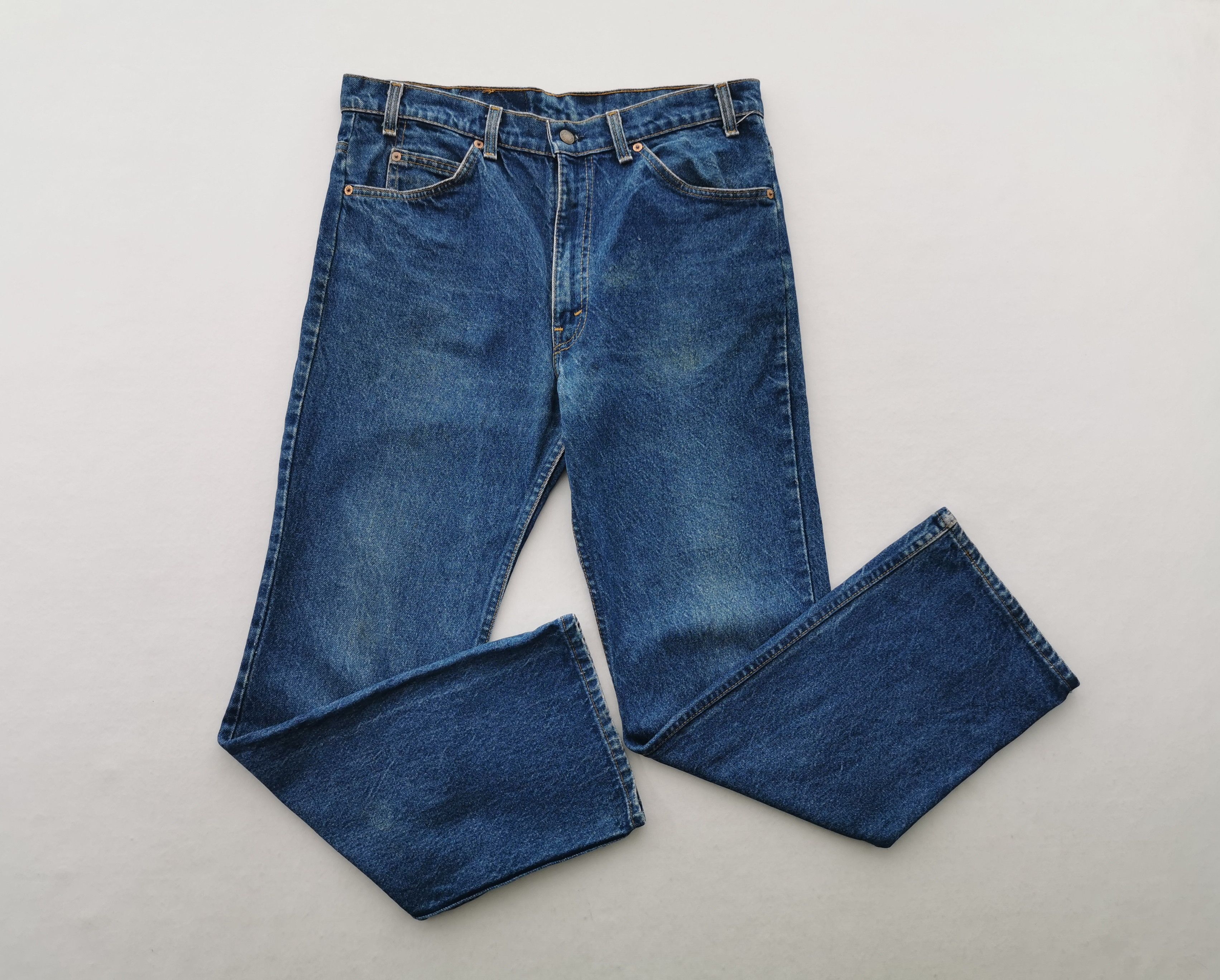 Levi's Vintage Levis Lot 517 Denim Jeans Made In USA Size 35/35x30 Size US 35 - 1 Thumbnail