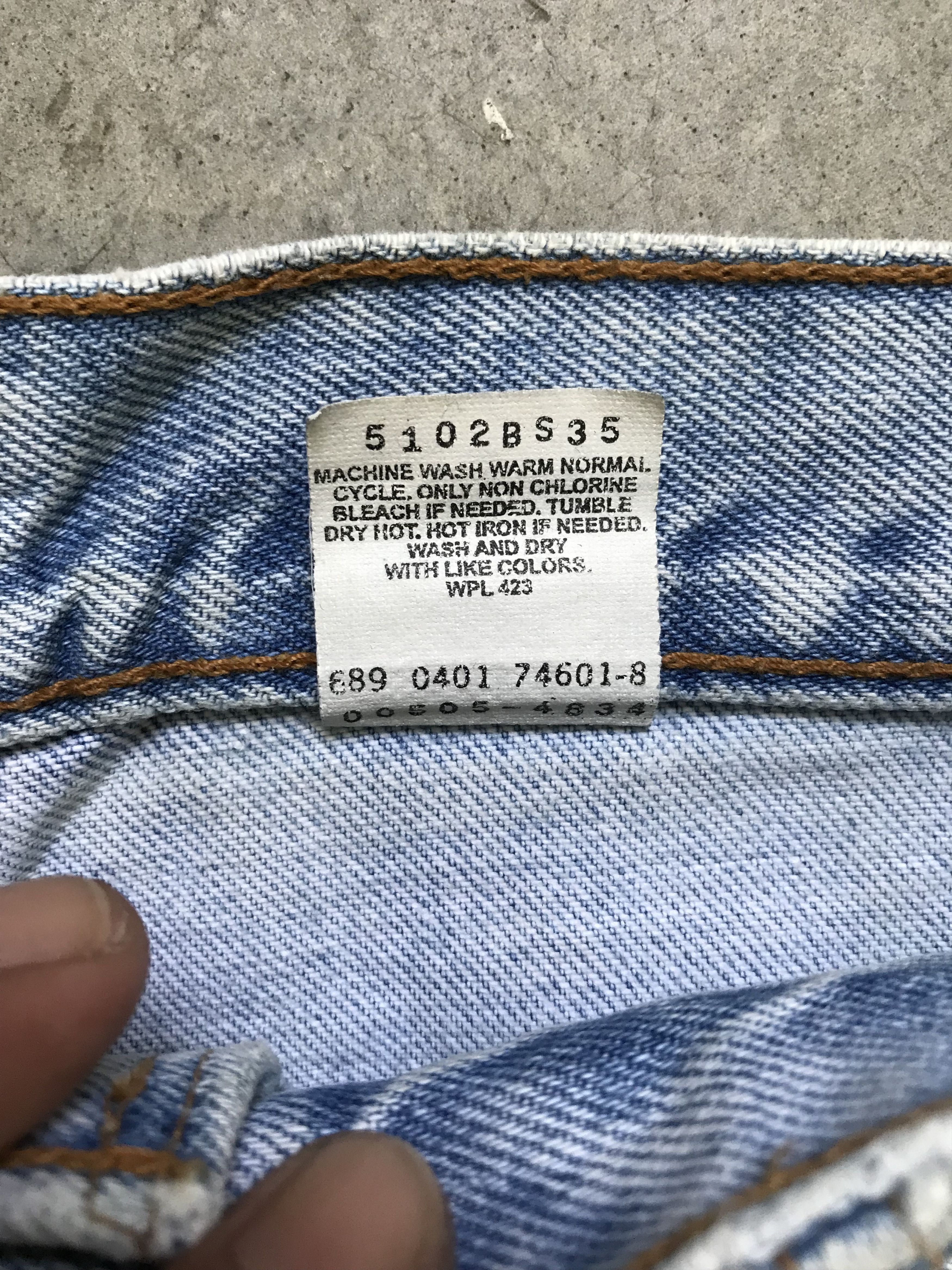 Levi's VLEV8 - Vintage Levis x Plaid Knee Distressed Denim Size US 34 / EU 50 - 8 Thumbnail