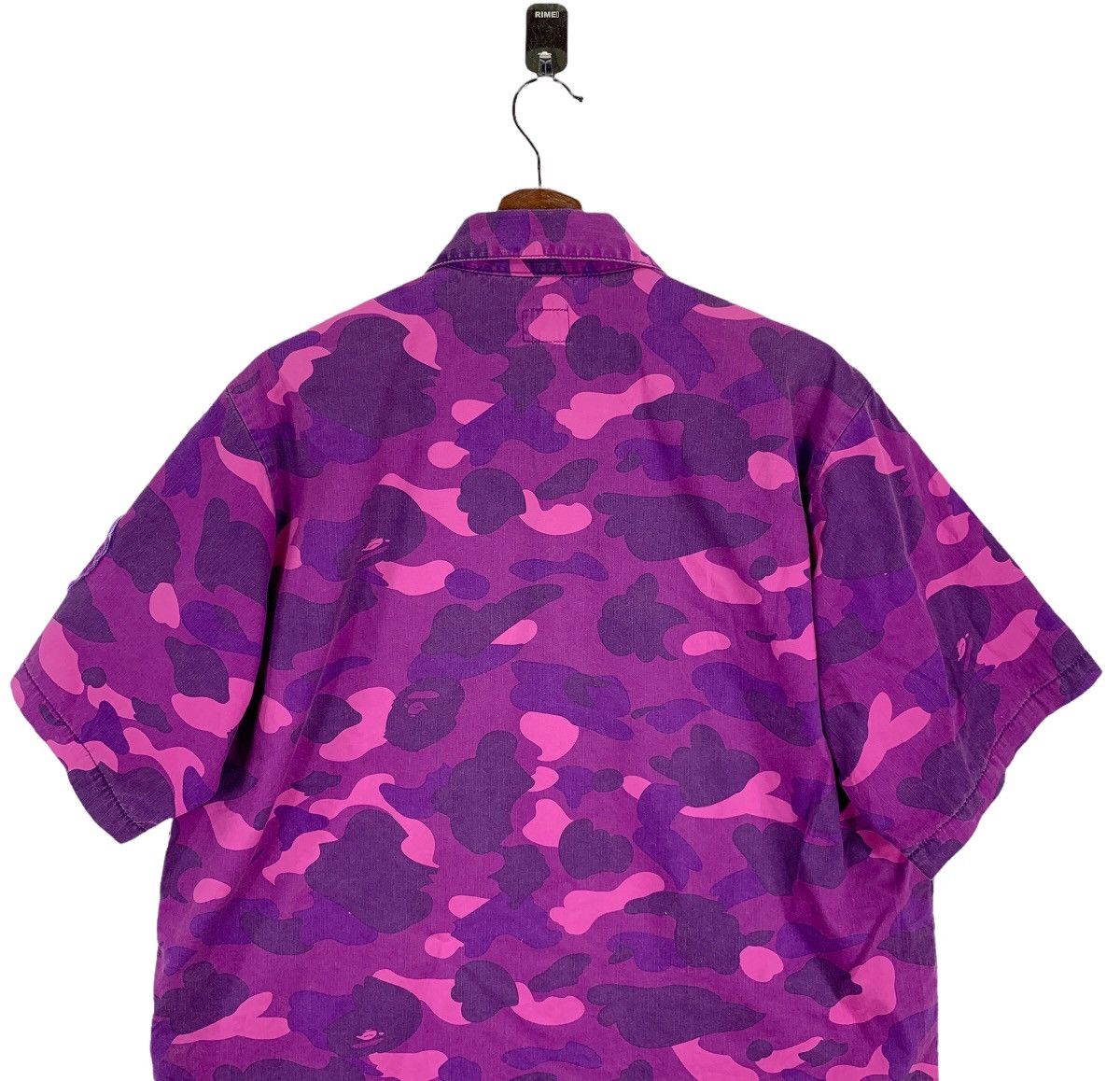 Bape COLOR CAMO MILITARY S/S SHIRT Size US M / EU 48-50 / 2 - 9 Thumbnail