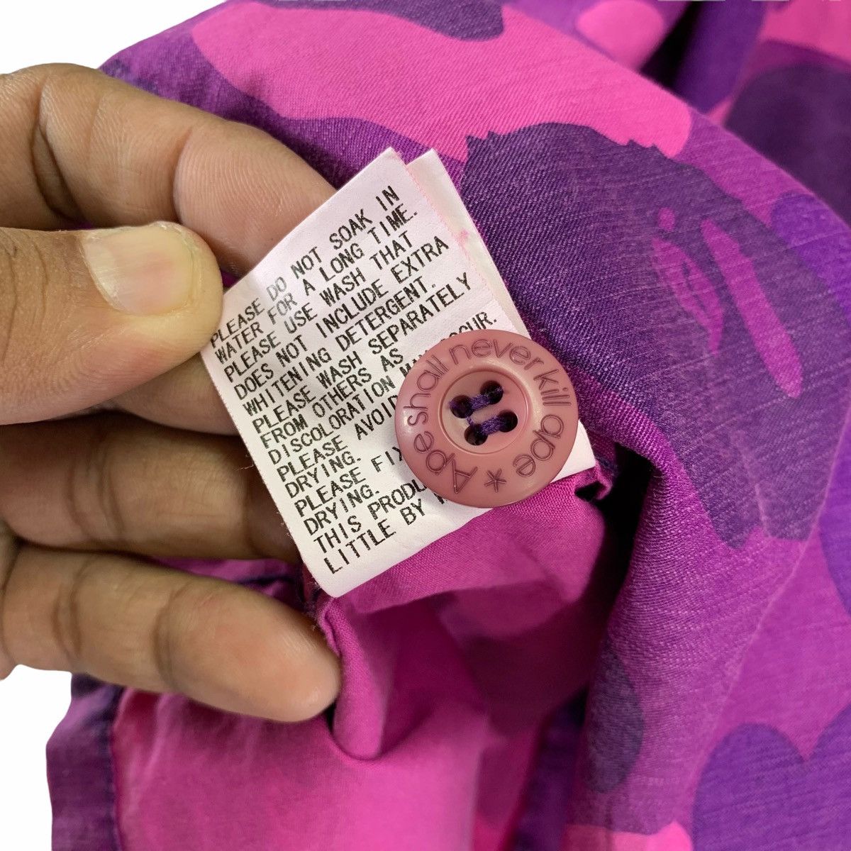 Bape COLOR CAMO MILITARY S/S SHIRT Size US M / EU 48-50 / 2 - 14 Thumbnail