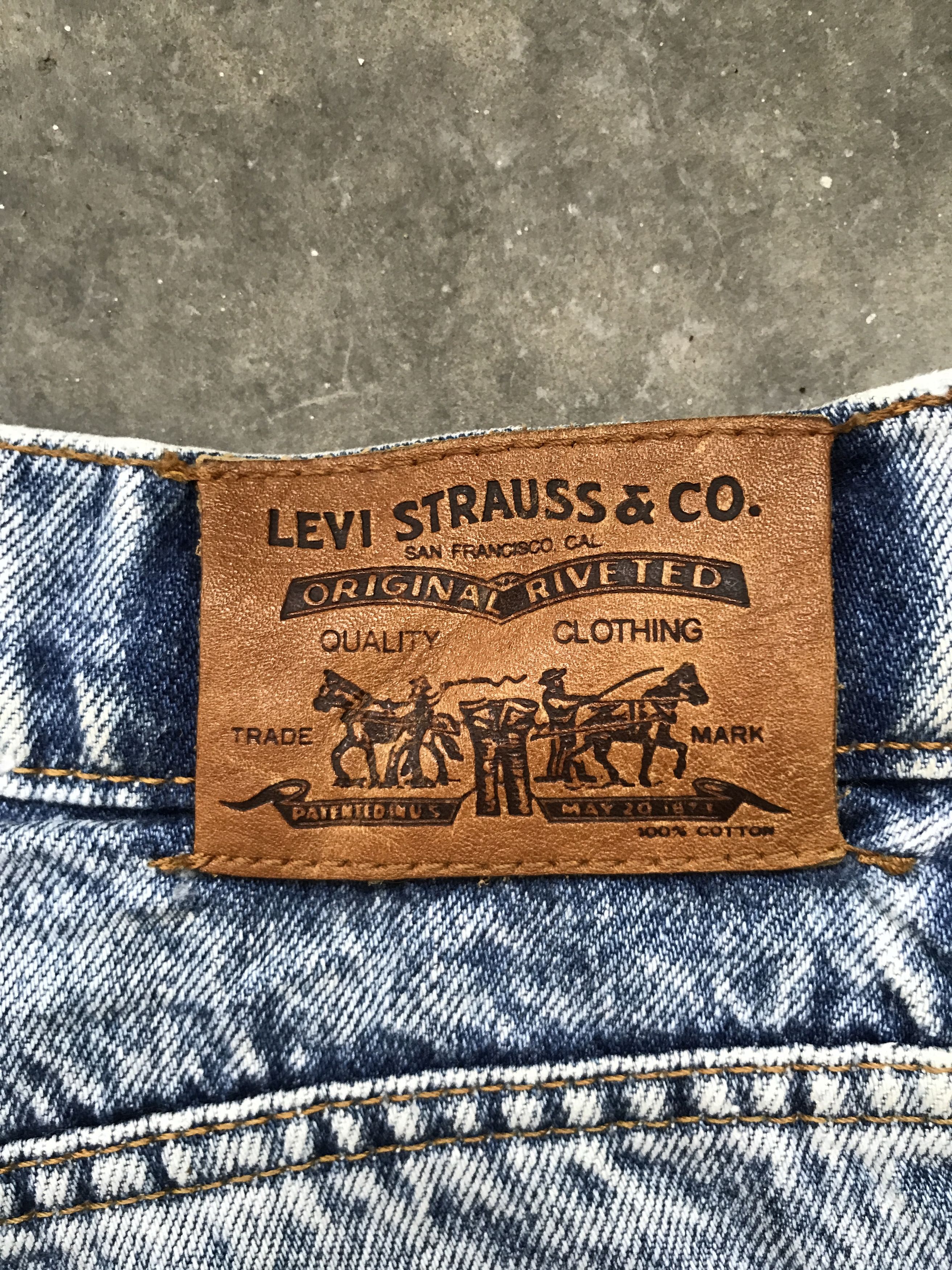 Levi's × Vintage VLEV19 - Levis Acid Washed Denim Size US 28 / EU 44 - 12 Thumbnail