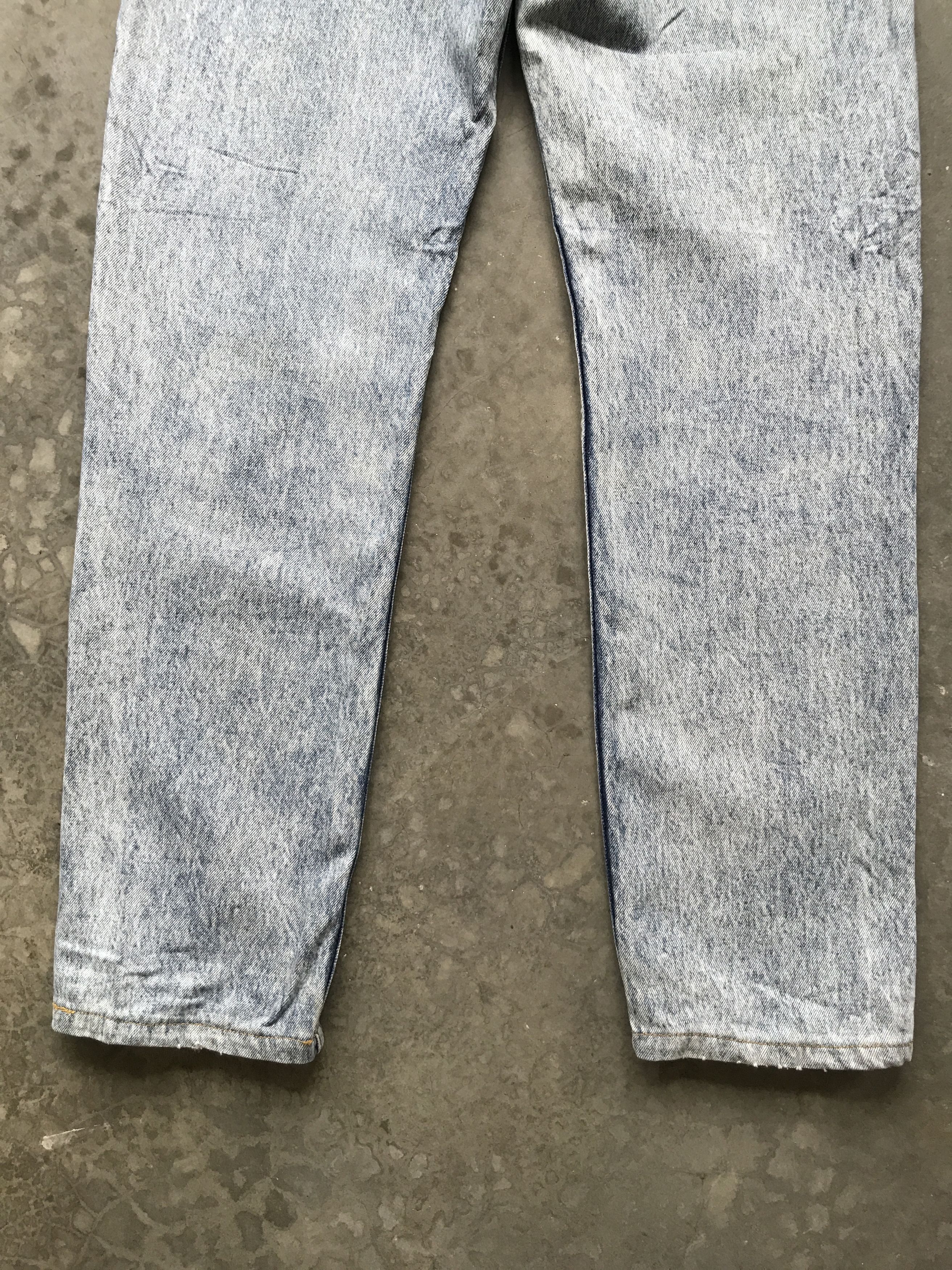 Levi's × Vintage VLEV19 - Levis Acid Washed Denim Size US 28 / EU 44 - 11 Thumbnail
