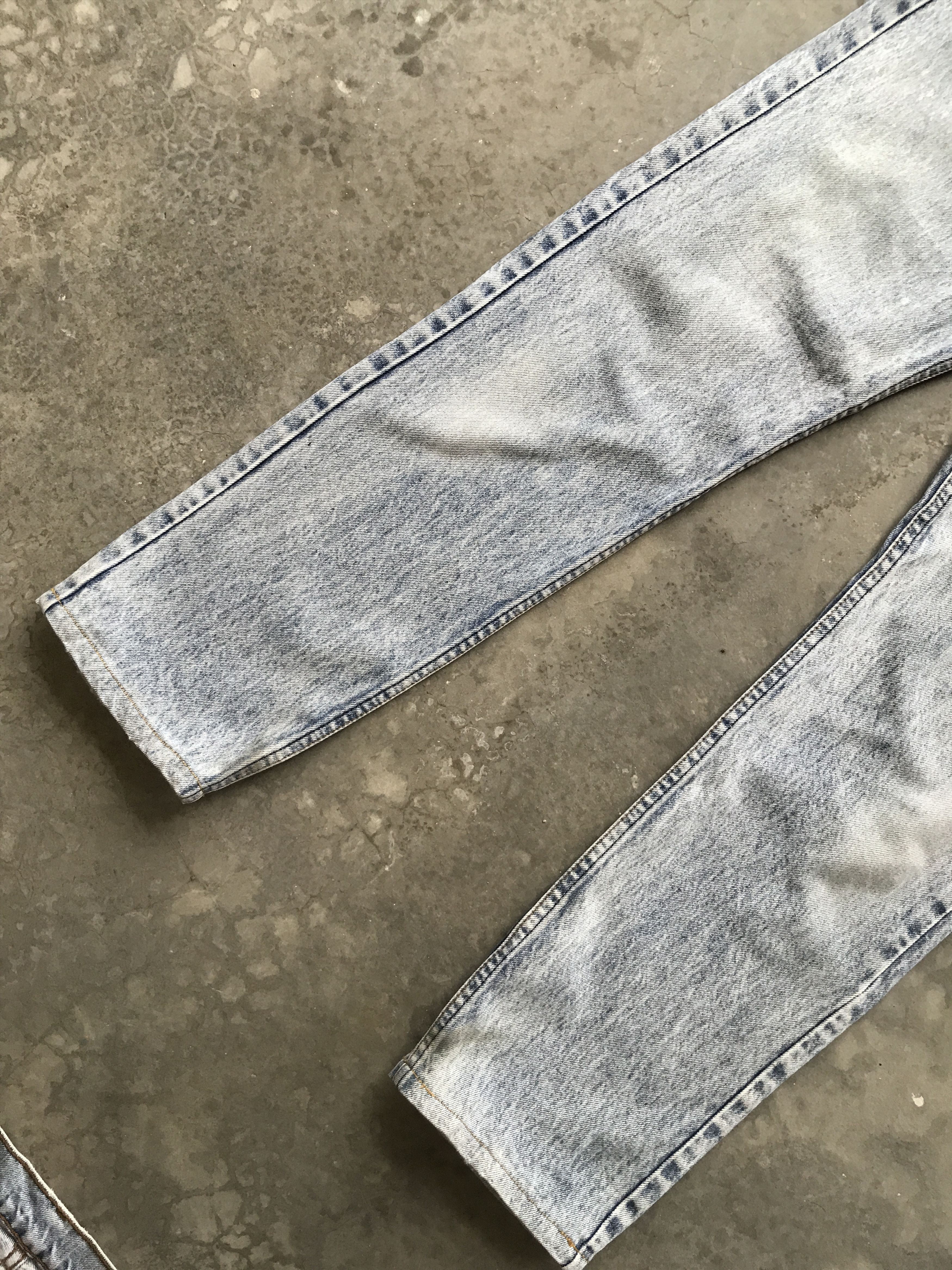 Levi's × Vintage VLEV19 - Levis Acid Washed Denim Size US 28 / EU 44 - 3 Thumbnail