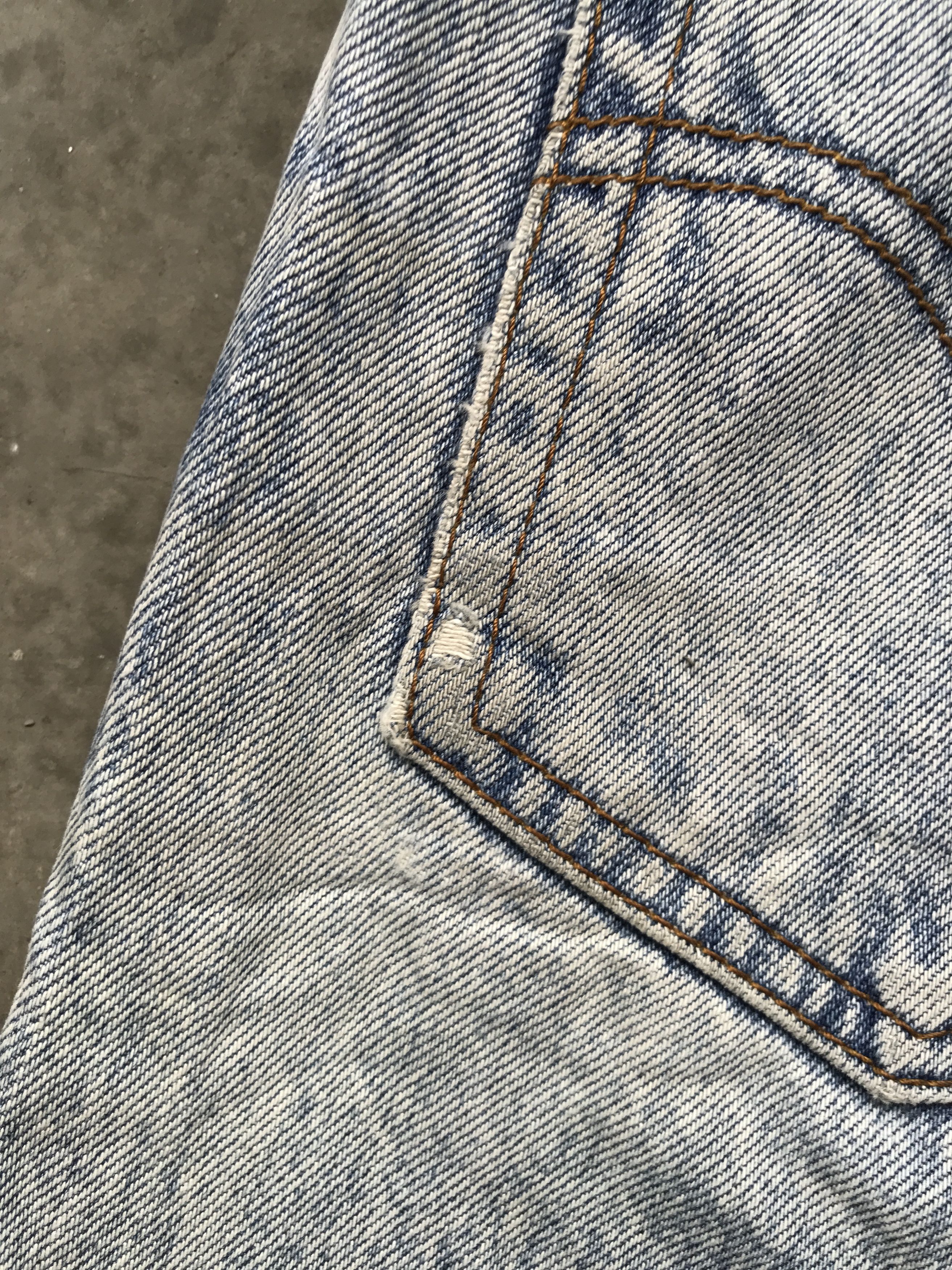 Levi's × Vintage VLEV19 - Levis Acid Washed Denim Size US 28 / EU 44 - 10 Thumbnail