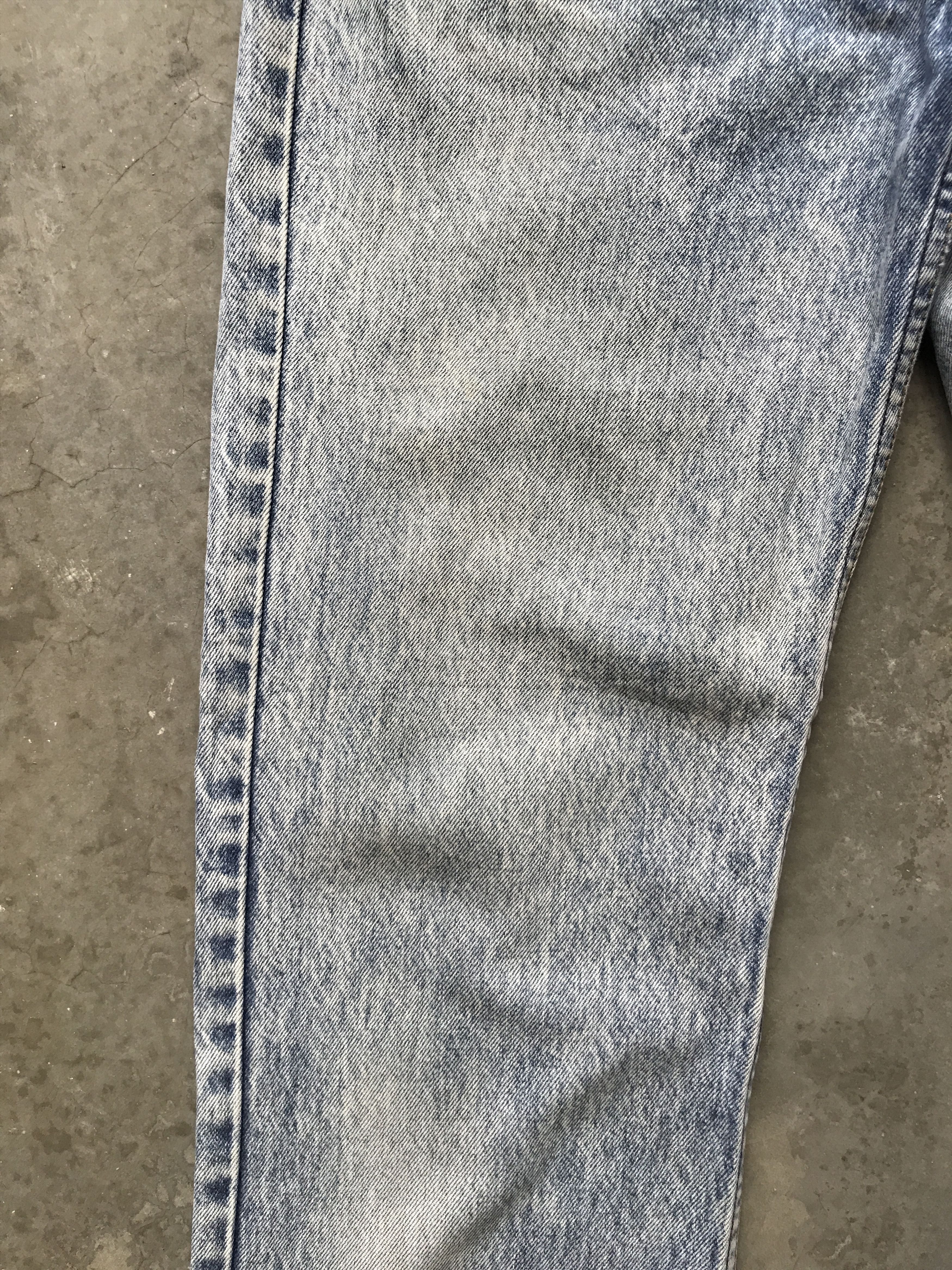 Levi's × Vintage VLEV19 - Levis Acid Washed Denim Size US 28 / EU 44 - 5 Thumbnail