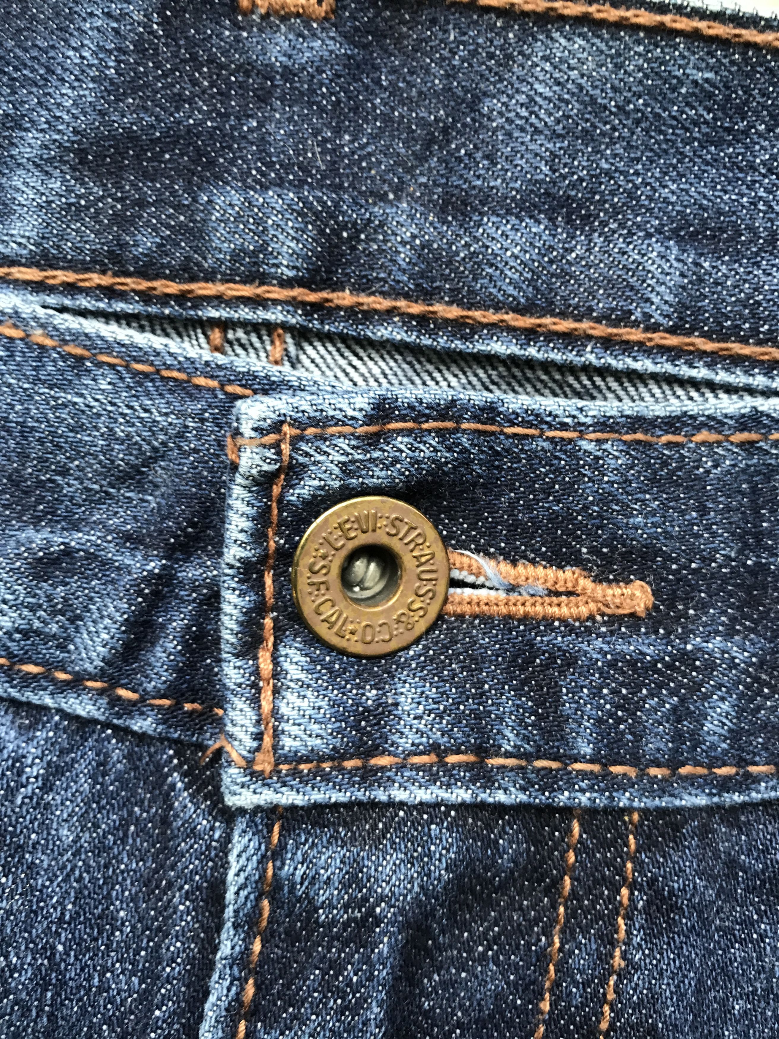 Levi's VLEV55 - Levis 514 Slim Straight Medium Wash Jeans Size US 33 - 8 Thumbnail