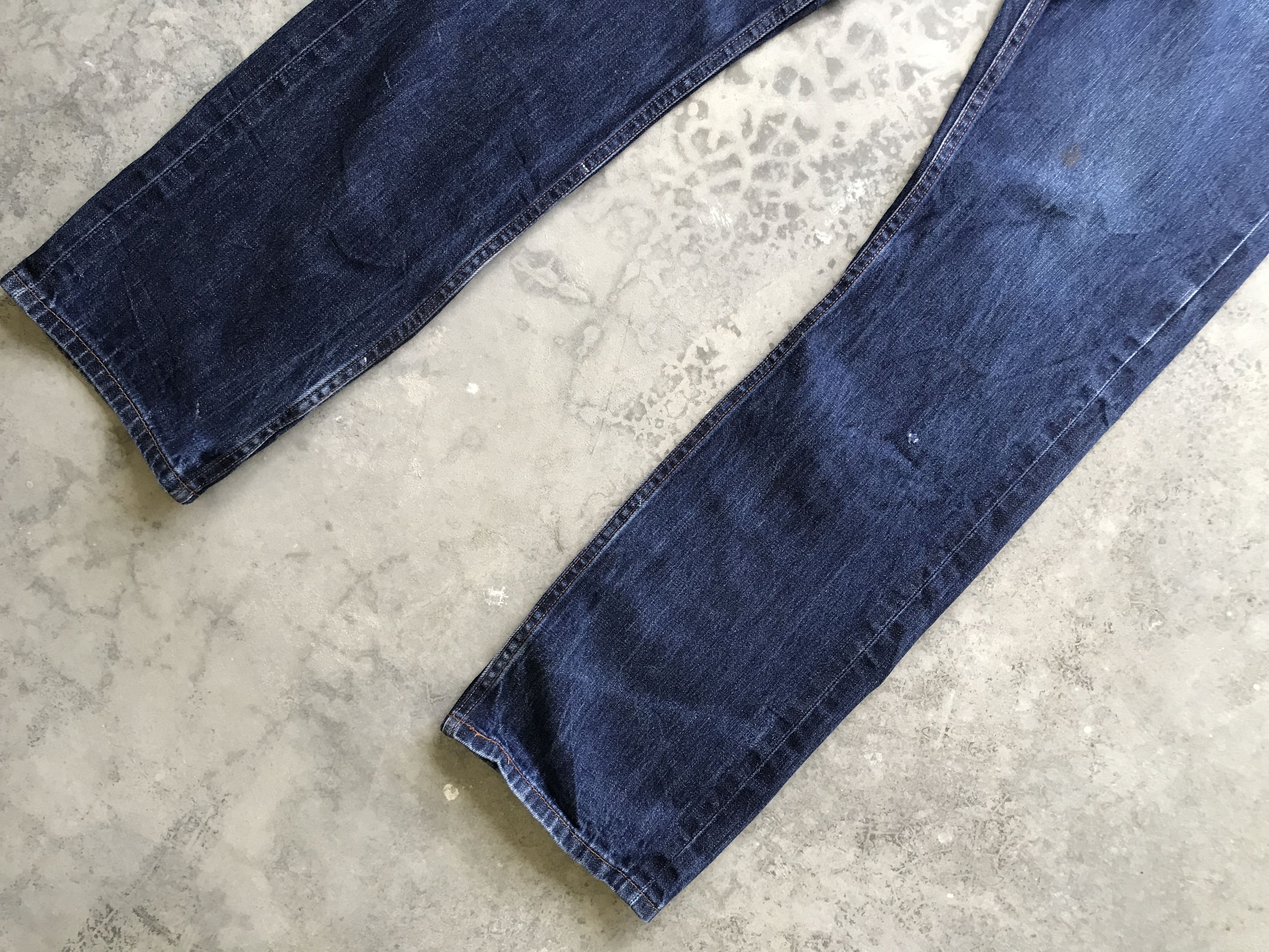 Levi's VLEV55 - Levis 514 Slim Straight Medium Wash Jeans Size US 33 - 3 Thumbnail