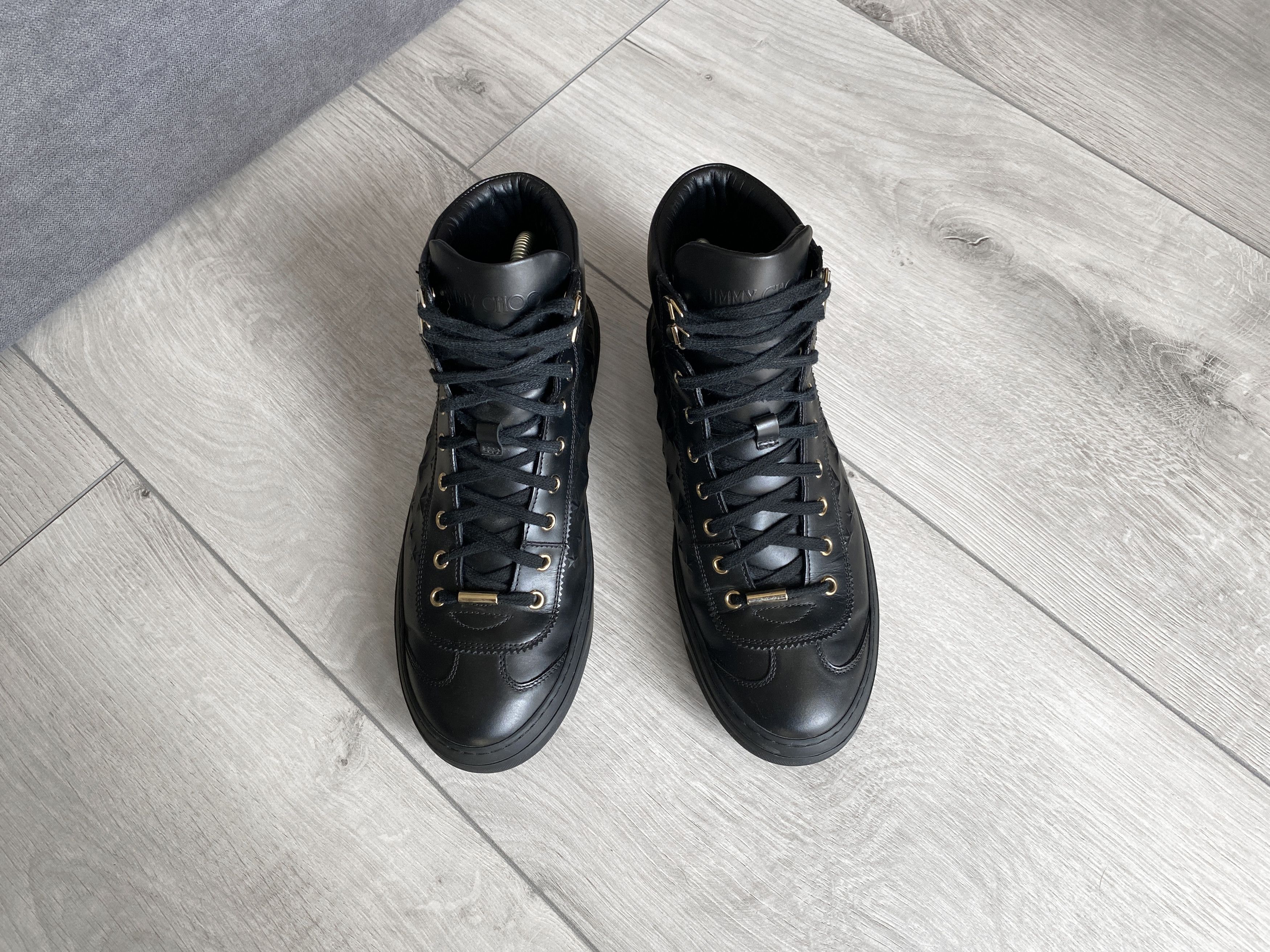 Jimmy Choo Jimmy Choo Argyle High Top Sport Calf Trainer Size US 8 / EU 41 - 3 Thumbnail