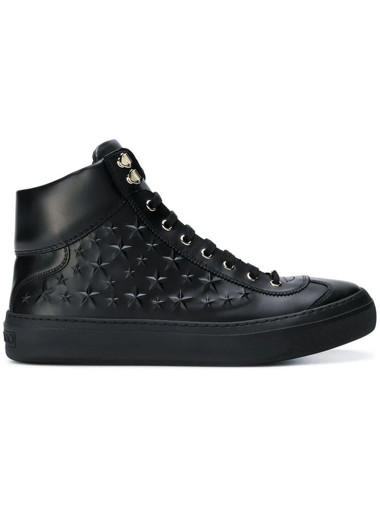 Jimmy Choo Jimmy Choo Argyle High Top Sport Calf Trainer Size US 8 / EU 41 - 1 Thumbnail